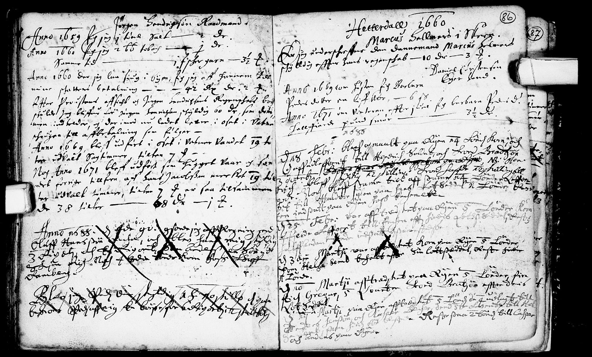 Heddal kirkebøker, SAKO/A-268/F/Fa/L0001: Ministerialbok nr. I 1, 1648-1699, s. 86