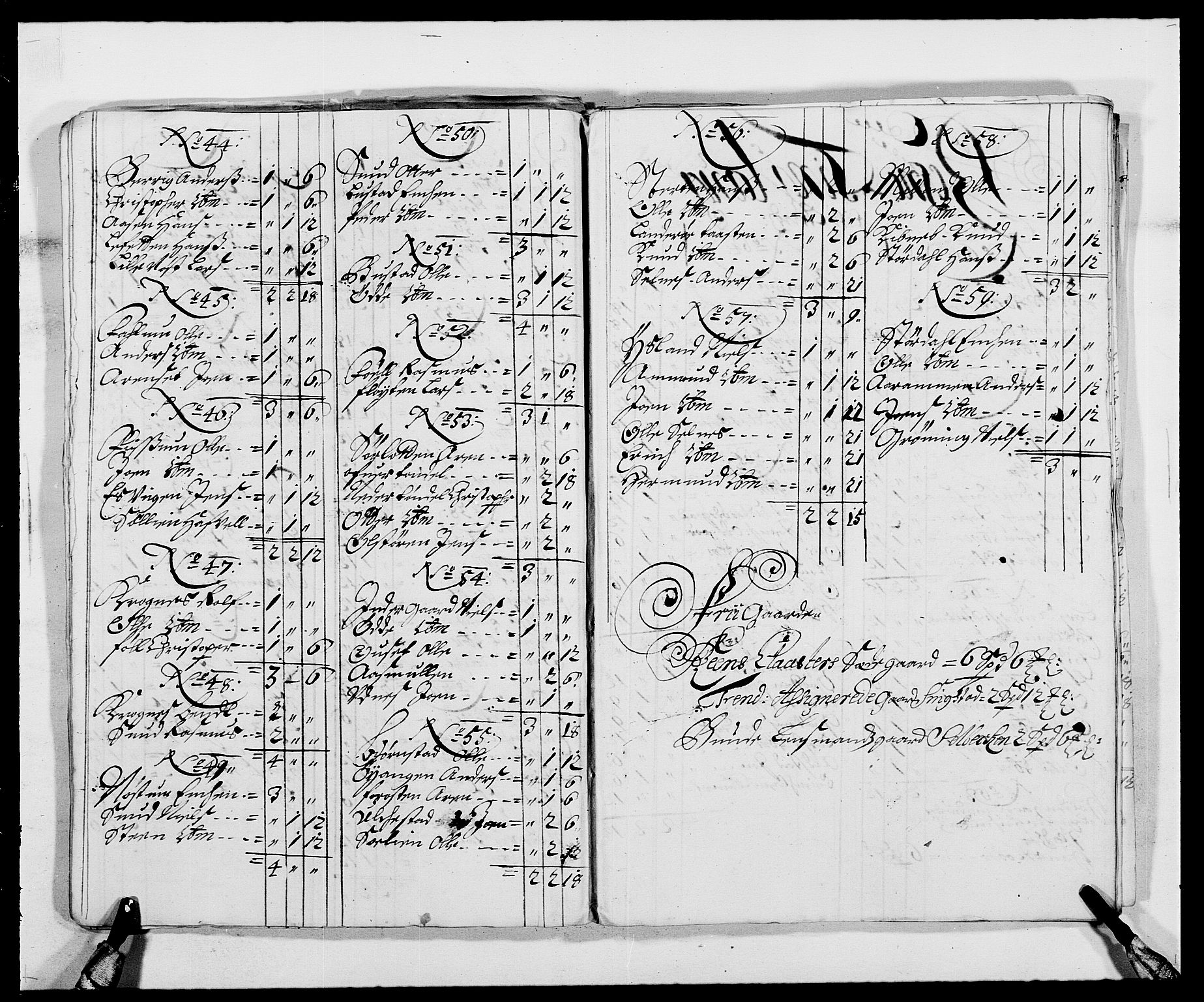 Rentekammeret inntil 1814, Reviderte regnskaper, Fogderegnskap, AV/RA-EA-4092/R57/L3848: Fogderegnskap Fosen, 1690-1691, s. 247