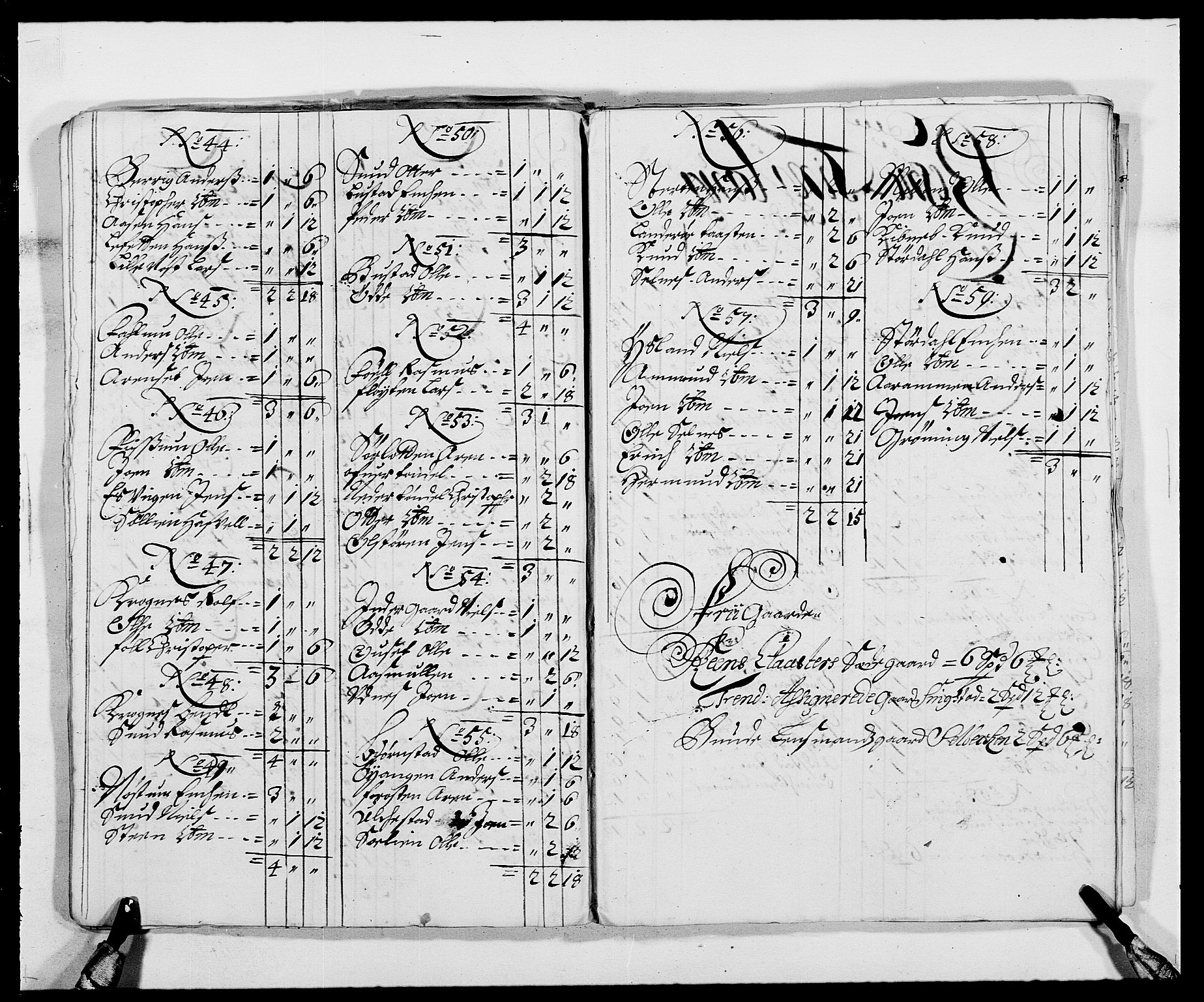 Rentekammeret inntil 1814, Reviderte regnskaper, Fogderegnskap, RA/EA-4092/R57/L3848: Fogderegnskap Fosen, 1690-1691, s. 247