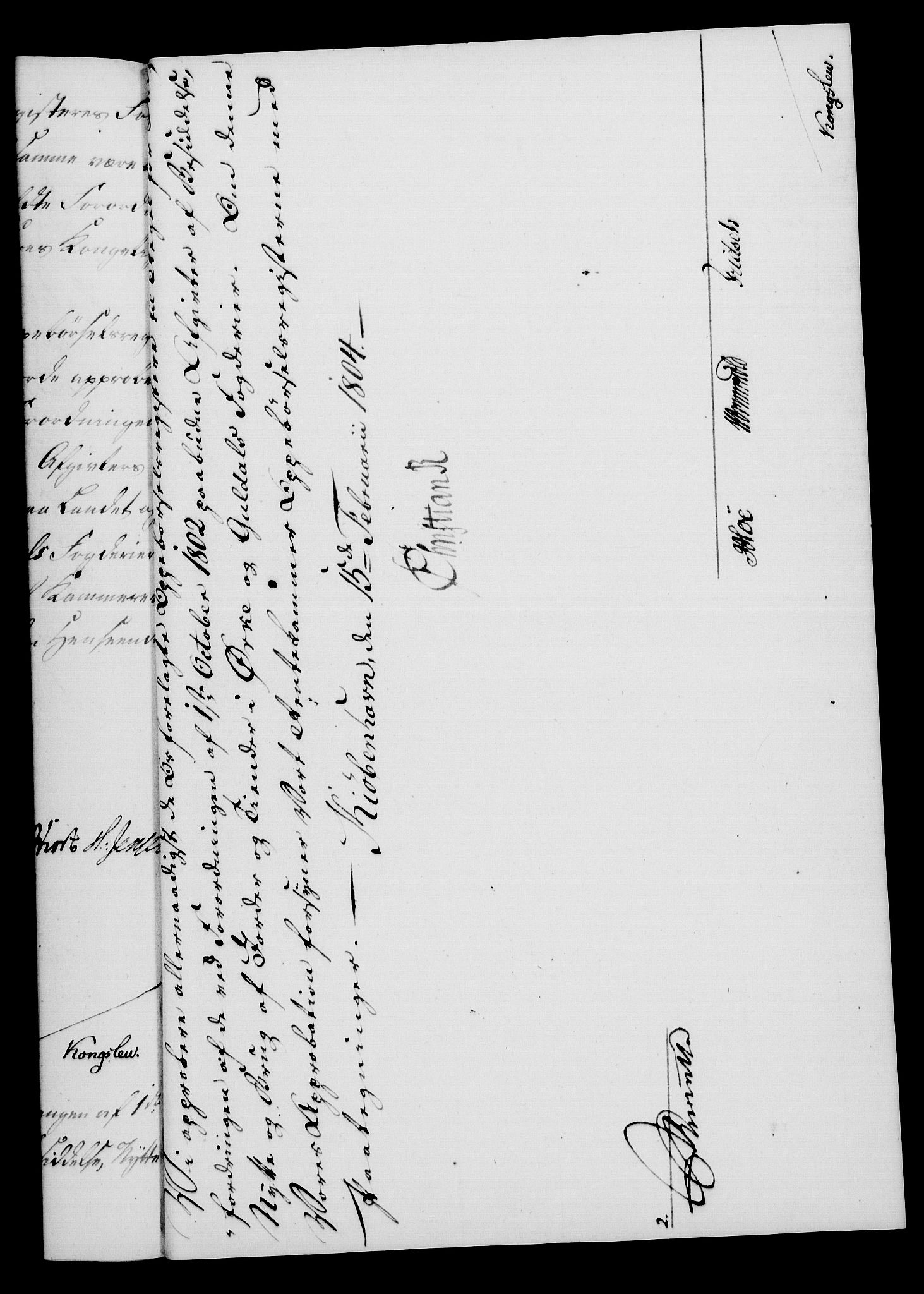Rentekammeret, Kammerkanselliet, RA/EA-3111/G/Gf/Gfa/L0086: Norsk relasjons- og resolusjonsprotokoll (merket RK 52.86), 1804, s. 182