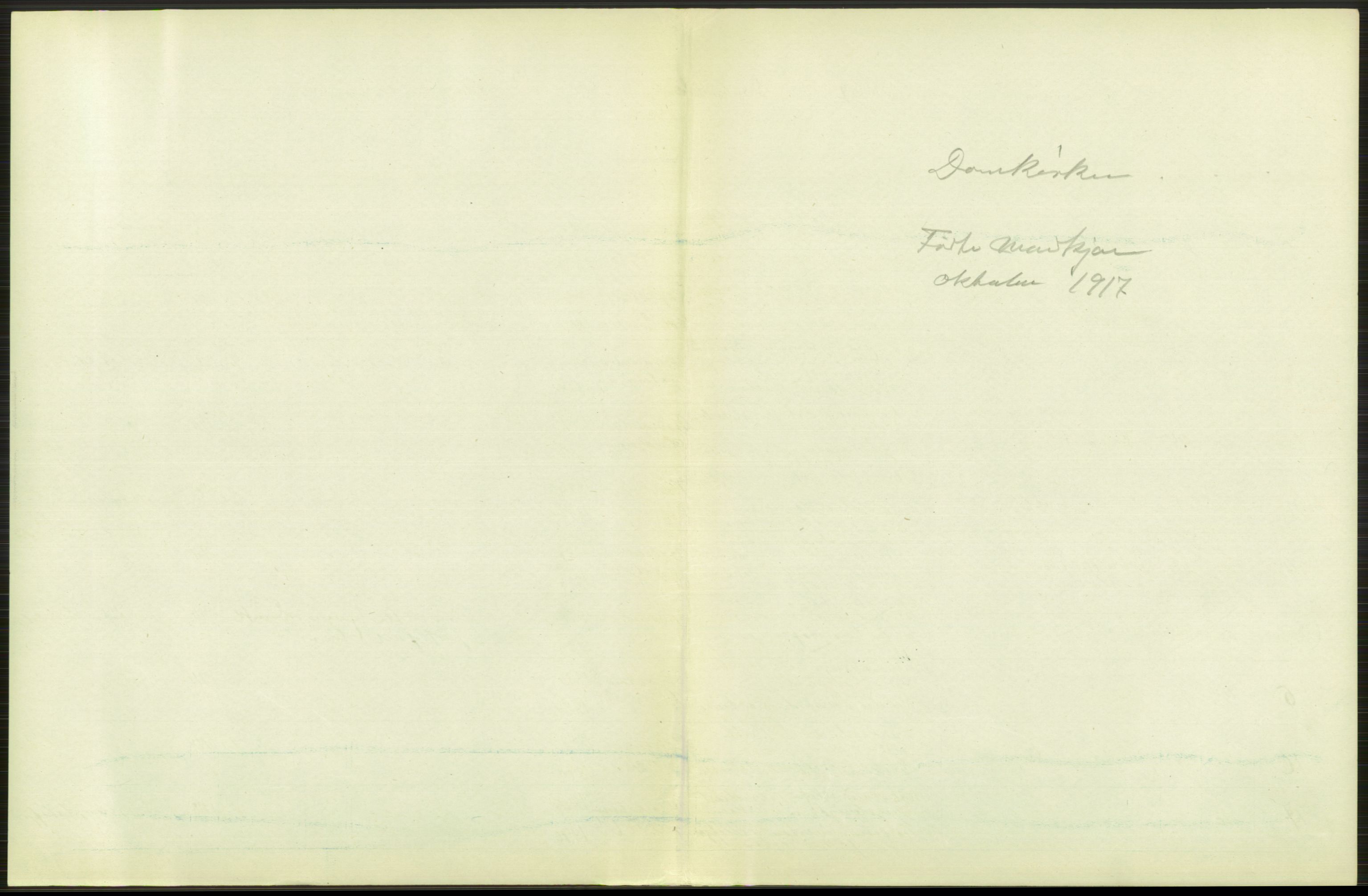 Statistisk sentralbyrå, Sosiodemografiske emner, Befolkning, AV/RA-S-2228/D/Df/Dfb/Dfbg/L0037: Bergen: Levendefødte menn og kvinner., 1917, s. 39