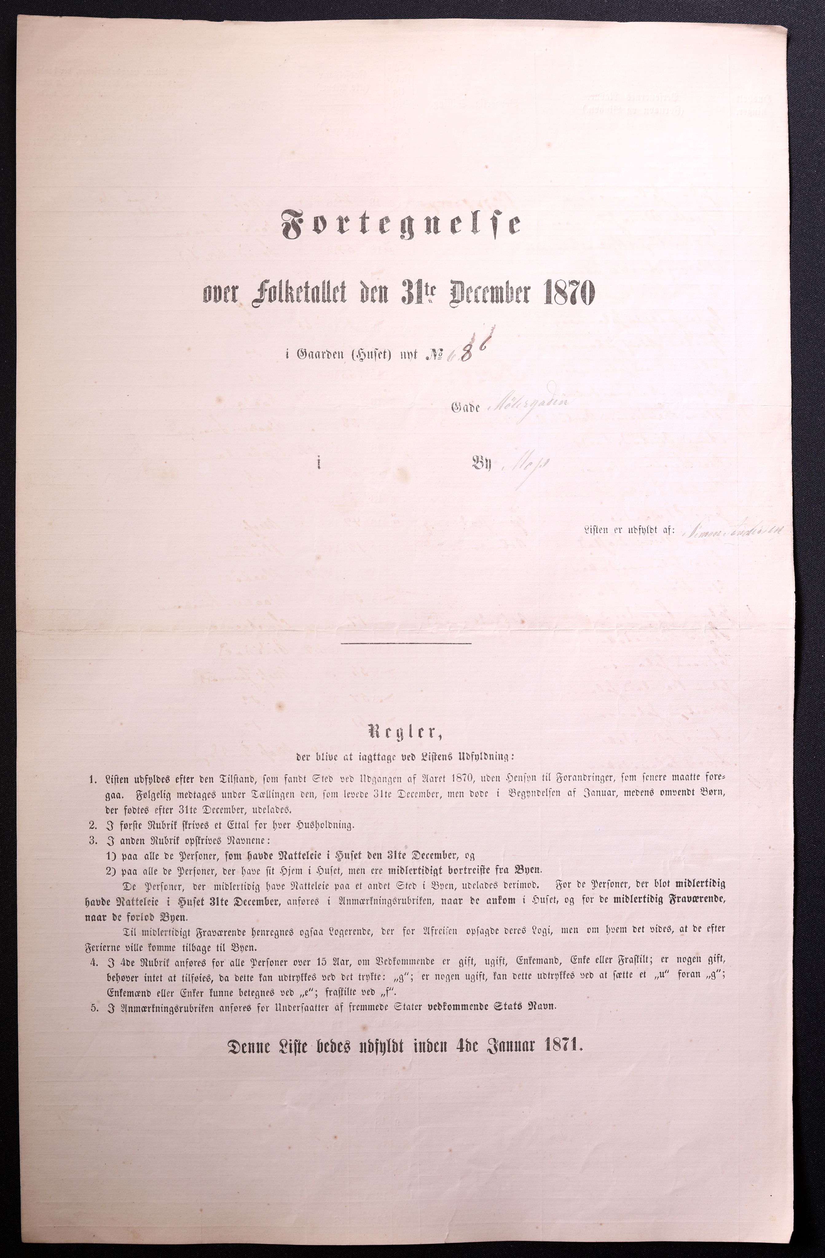 RA, Folketelling 1870 for 0104 Moss kjøpstad, 1870, s. 113