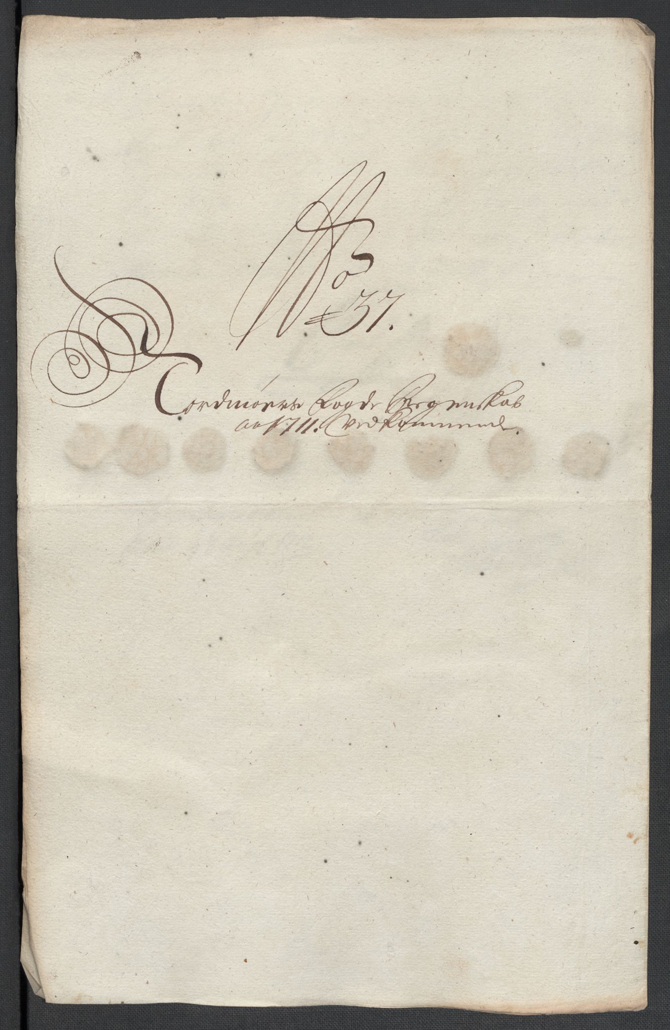 Rentekammeret inntil 1814, Reviderte regnskaper, Fogderegnskap, RA/EA-4092/R56/L3745: Fogderegnskap Nordmøre, 1711, s. 176