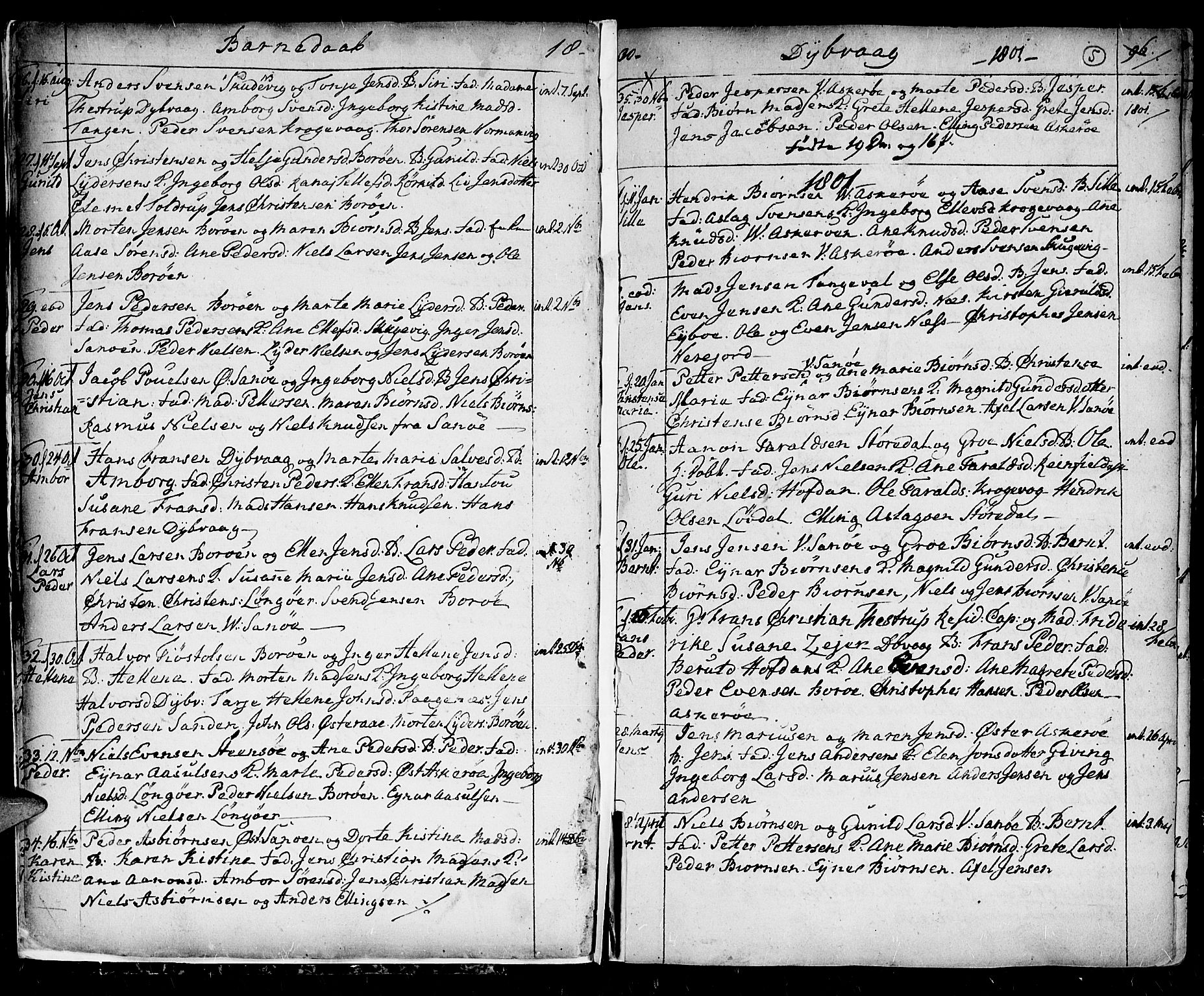 Holt sokneprestkontor, AV/SAK-1111-0021/F/Fa/L0001: Ministerialbok nr. A 1 /3, 1721-1812, s. 5