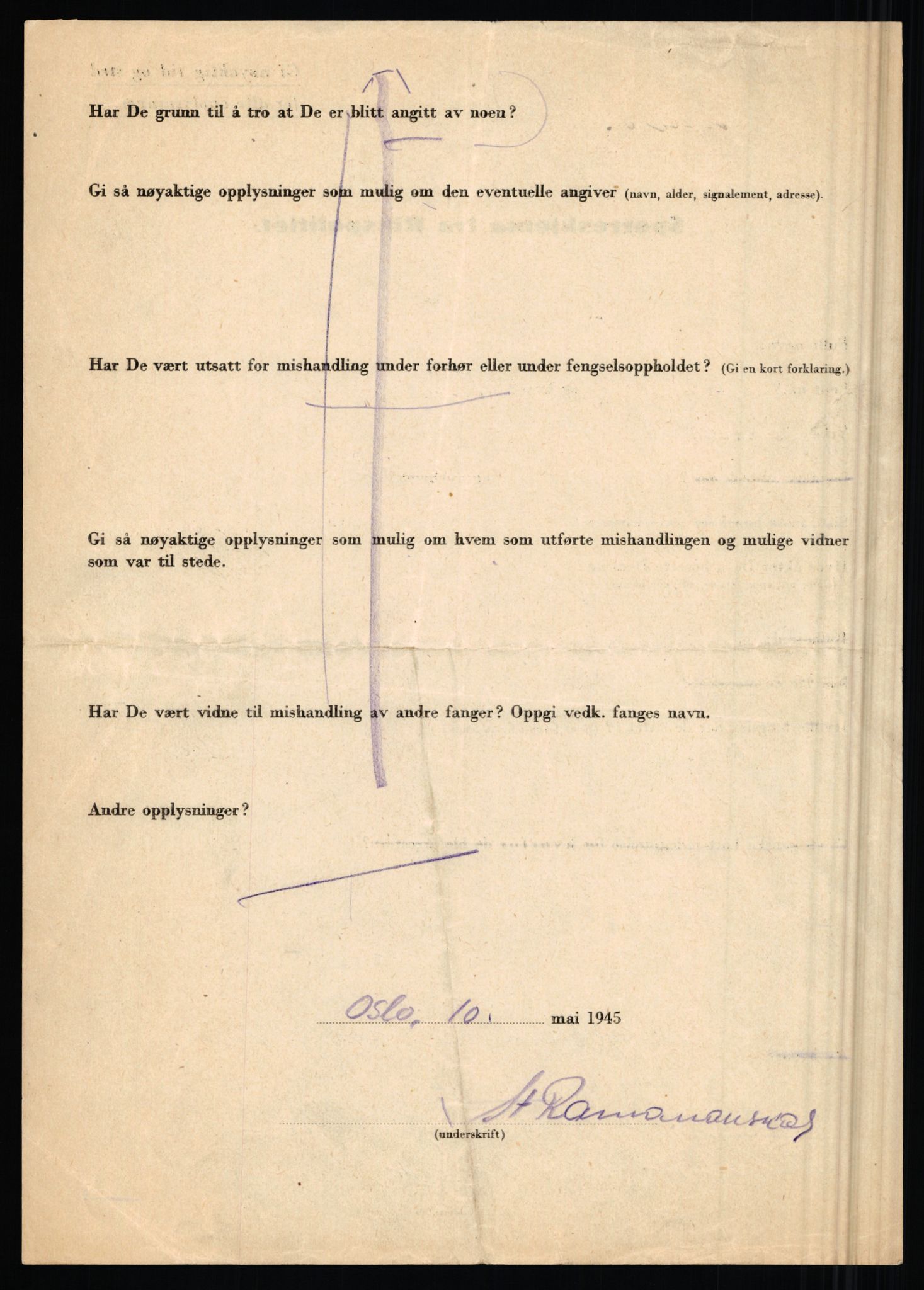 Rikspolitisjefen, AV/RA-S-1560/L/L0019: Utenlandske fanger, 1940-1945, s. 232