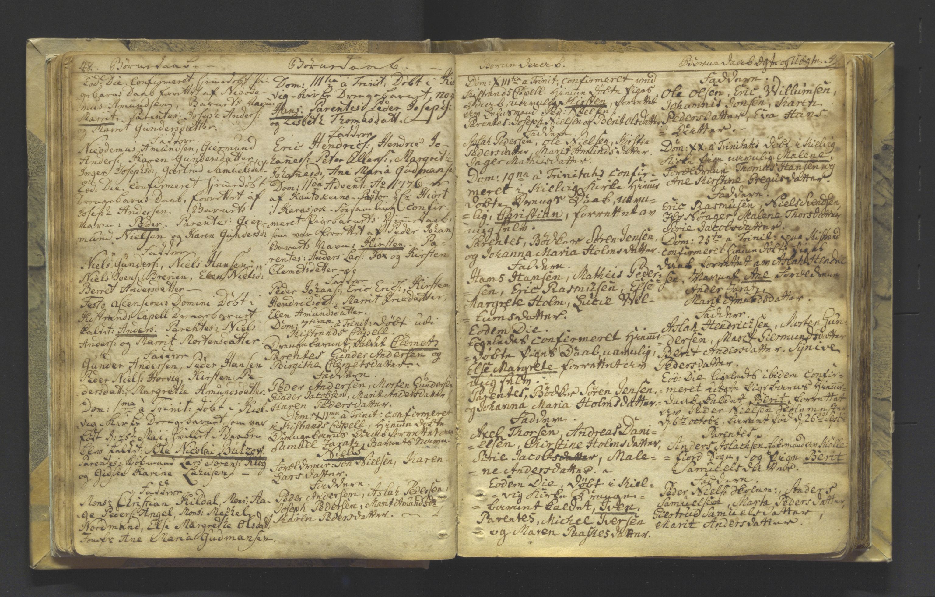 Kistrand/Porsanger sokneprestembete, AV/SATØ-S-1351/H/Ha/L0001.kirke: Ministerialbok nr. 1, 1764-1792, s. 48-49