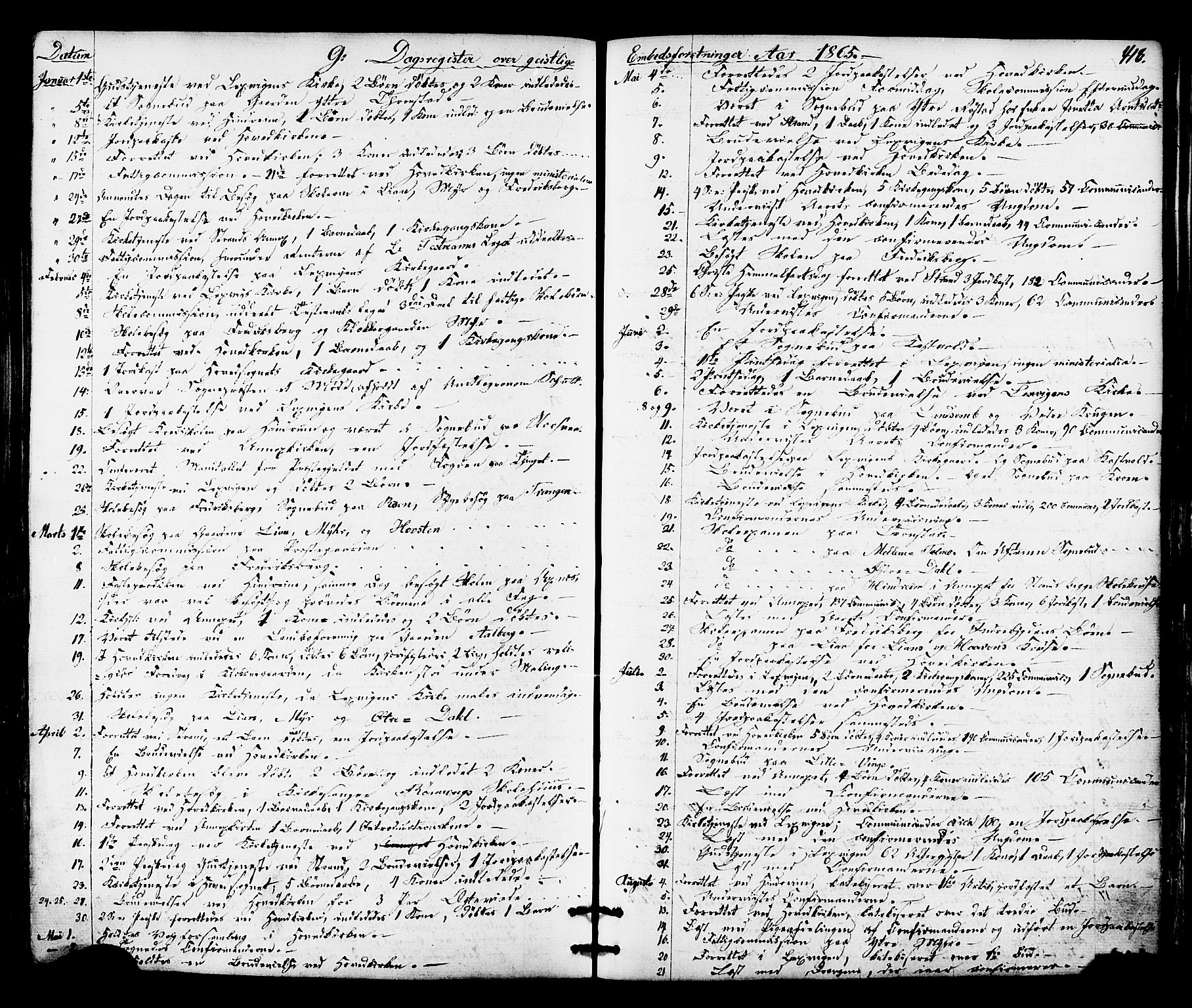 Ministerialprotokoller, klokkerbøker og fødselsregistre - Nord-Trøndelag, AV/SAT-A-1458/701/L0009: Ministerialbok nr. 701A09 /1, 1864-1882, s. 418