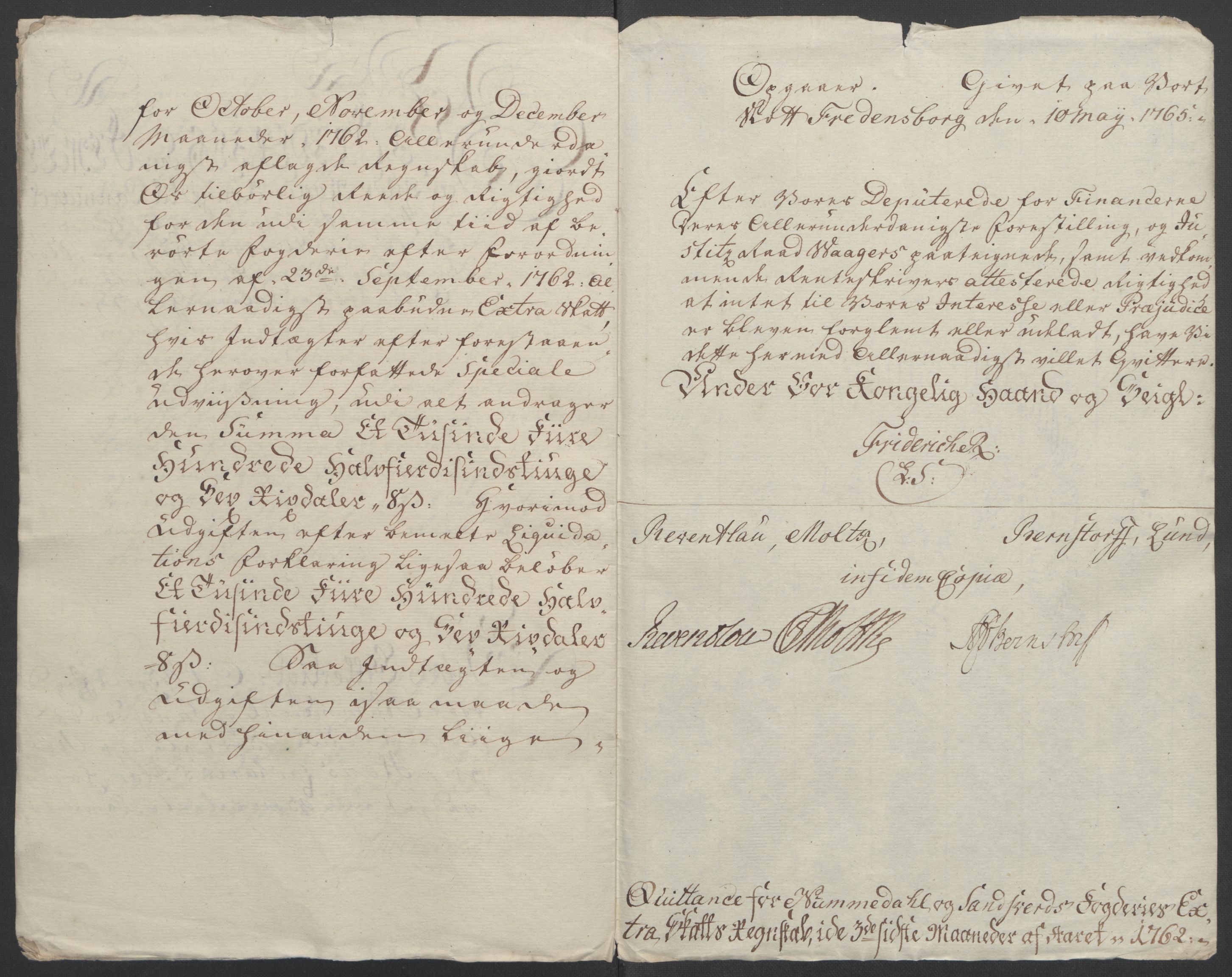 Rentekammeret inntil 1814, Reviderte regnskaper, Fogderegnskap, RA/EA-4092/R24/L1672: Ekstraskatten Numedal og Sandsvær, 1762-1767, s. 11