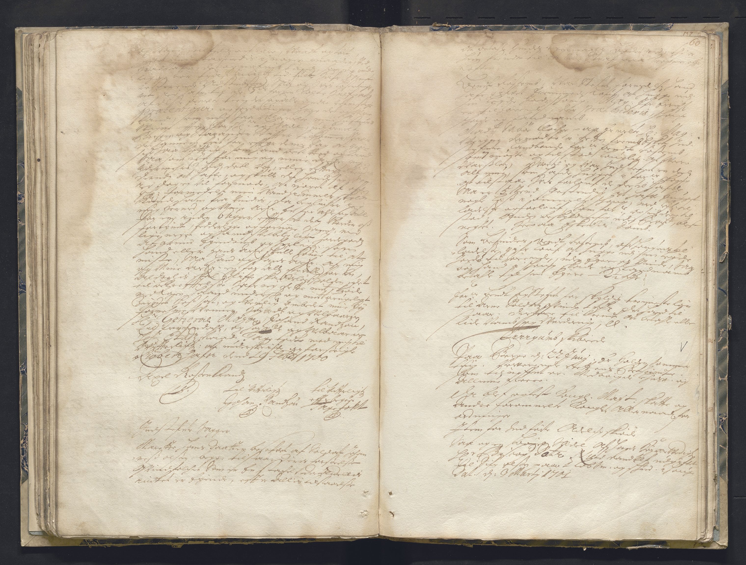 Ytre Sogn tingrett, AV/SAB-A-2601/1/F/Fa/L0024: Tingbok (justisprotokoll), 1699-1701, s. 59b-60a
