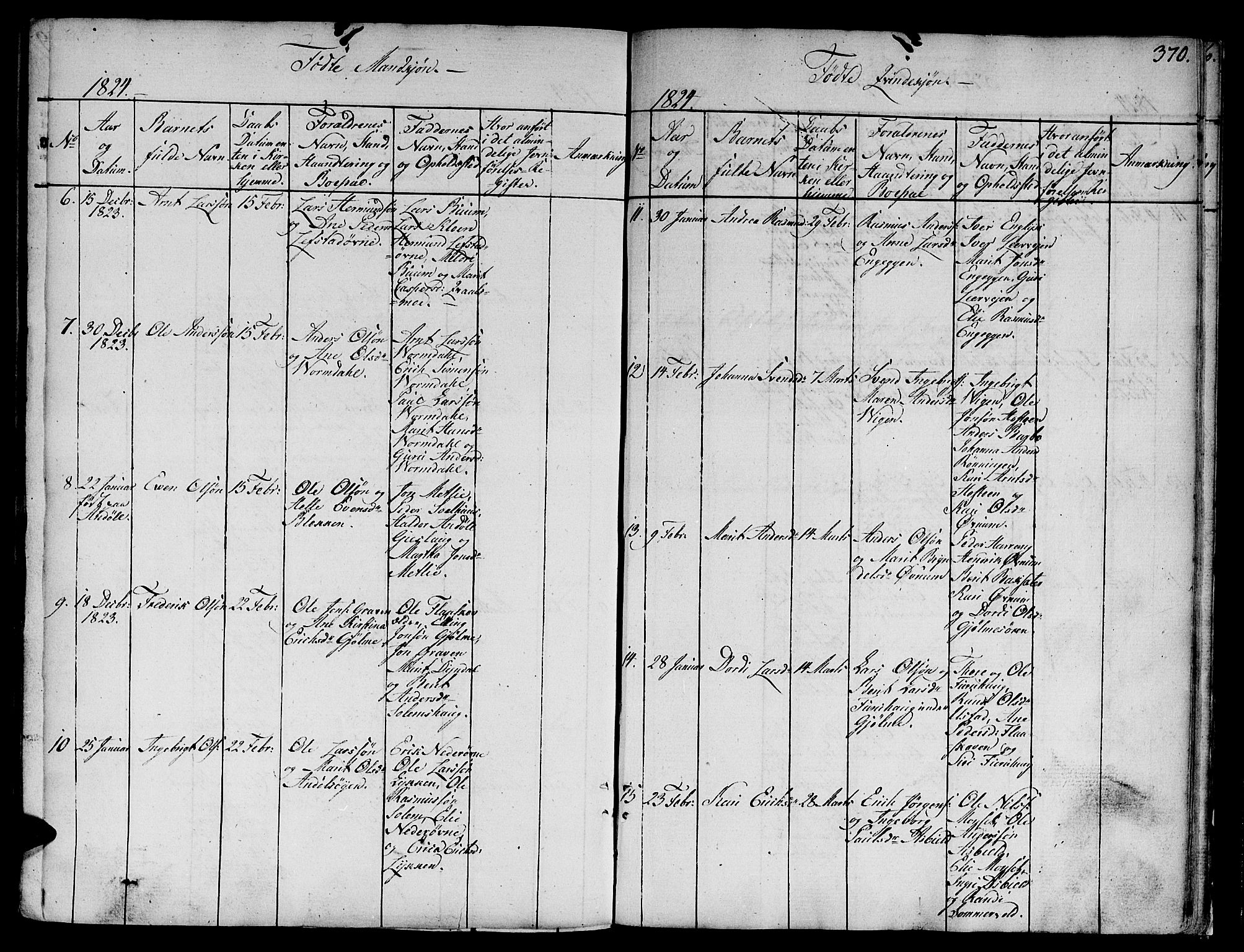 Ministerialprotokoller, klokkerbøker og fødselsregistre - Sør-Trøndelag, SAT/A-1456/668/L0803: Ministerialbok nr. 668A03, 1800-1826, s. 370