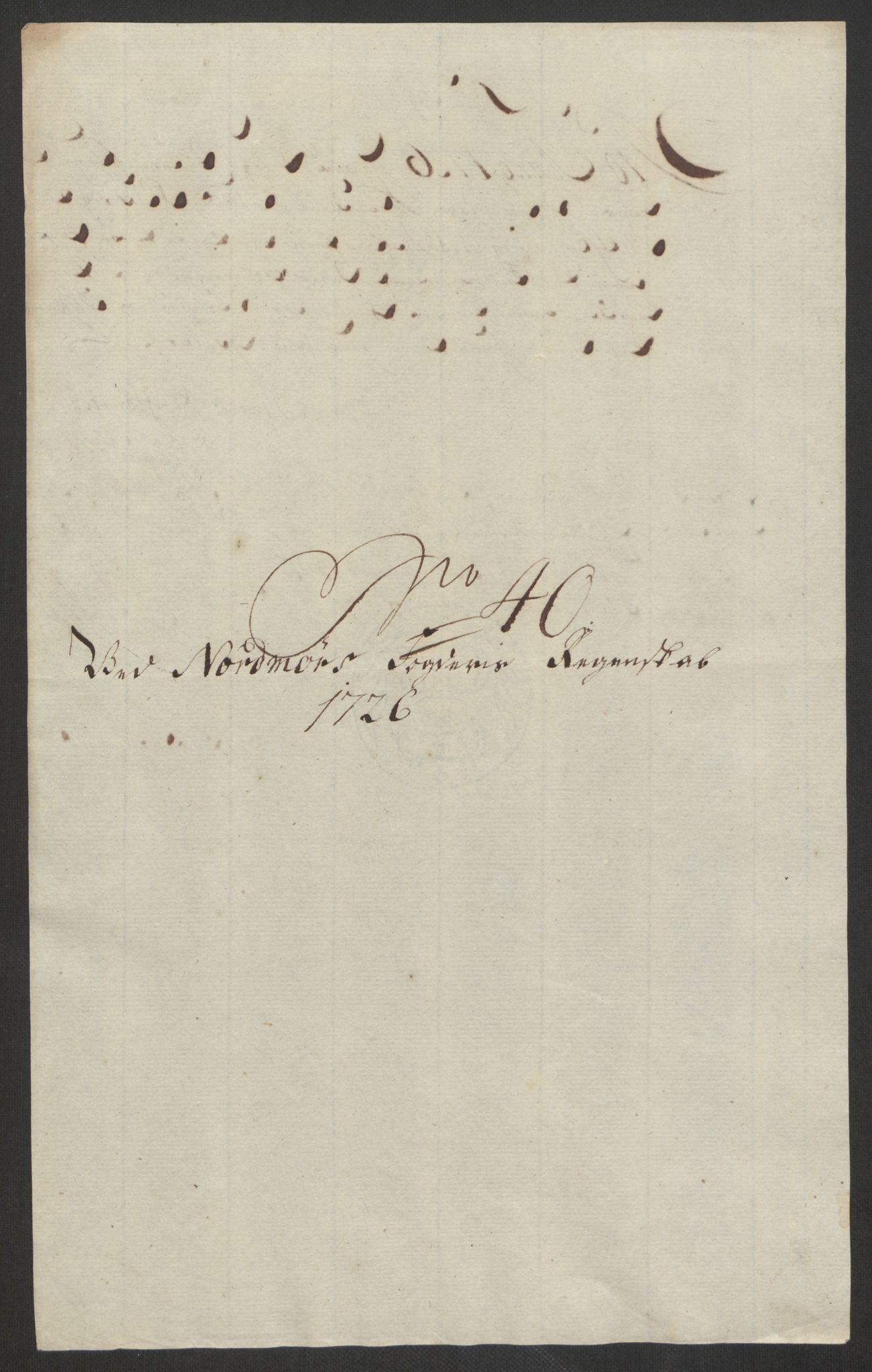 Rentekammeret inntil 1814, Reviderte regnskaper, Fogderegnskap, AV/RA-EA-4092/R56/L3759: Fogderegnskap Nordmøre, 1726, s. 237