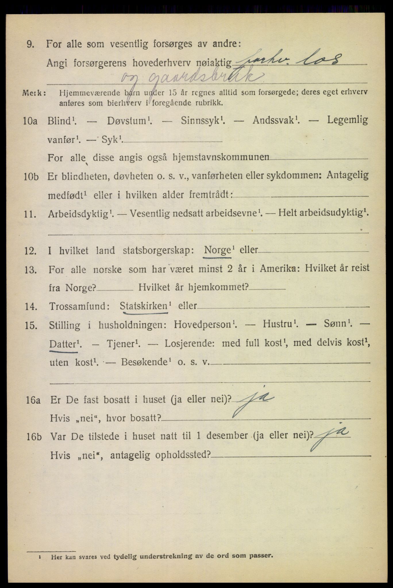 SAK, Folketelling 1920 for 1011 Randesund herred, 1920, s. 2295