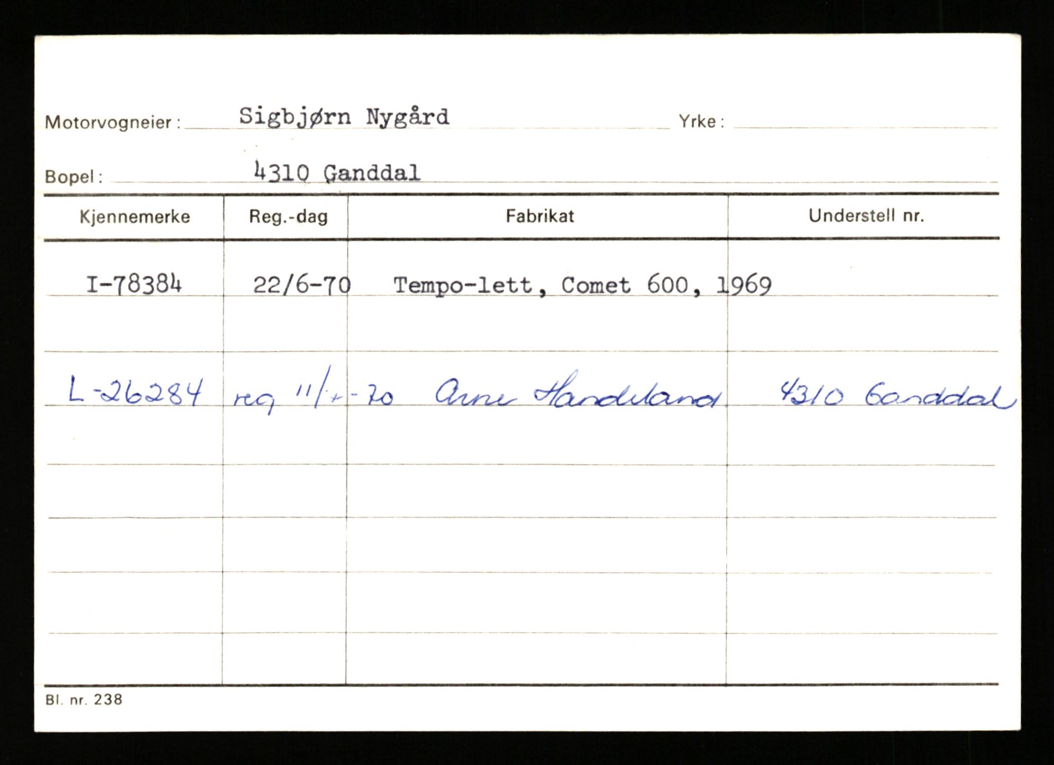 Stavanger trafikkstasjon, AV/SAST-A-101942/0/G/L0008: Registreringsnummer: 67519 - 84533, 1930-1971, s. 1383