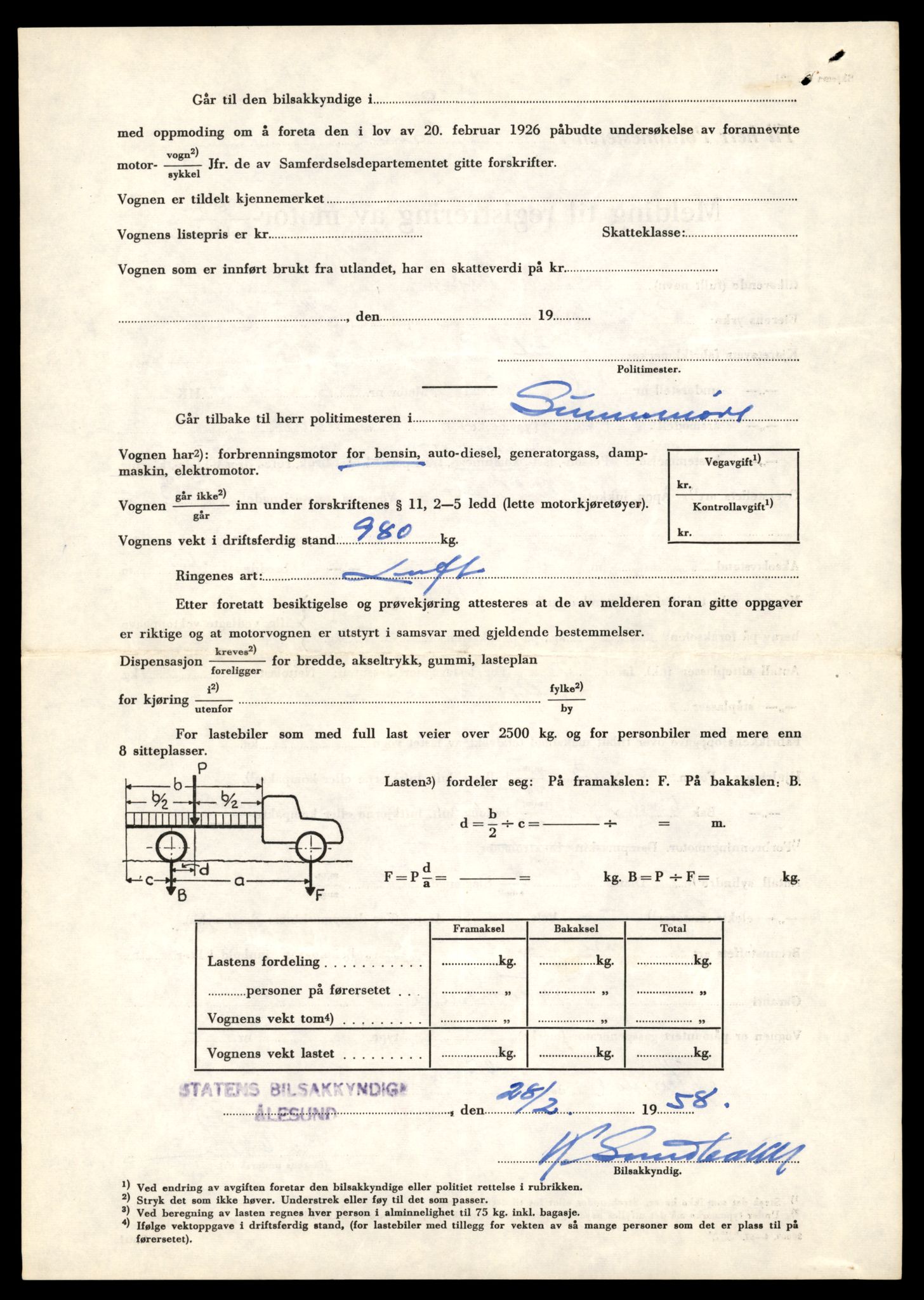 Møre og Romsdal vegkontor - Ålesund trafikkstasjon, AV/SAT-A-4099/F/Fe/L0042: Registreringskort for kjøretøy T 13906 - T 14079, 1927-1998, s. 1434