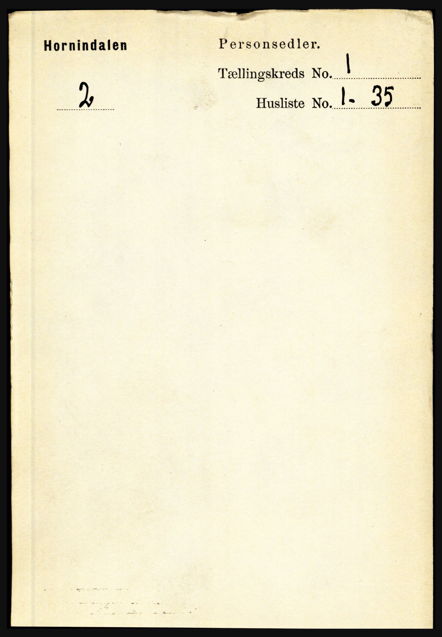 RA, Folketelling 1891 for 1444 Hornindal herred, 1891, s. 60