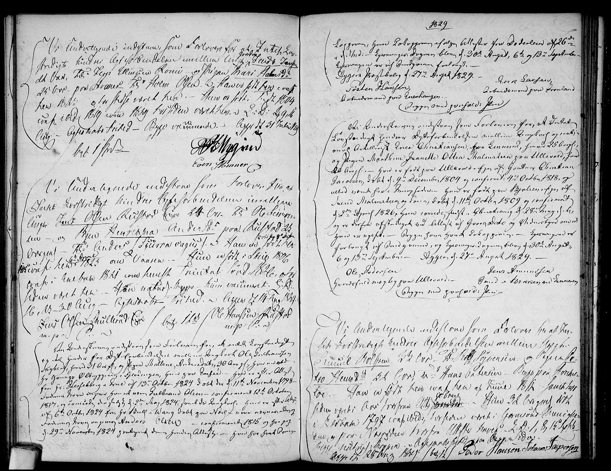Aker prestekontor kirkebøker, AV/SAO-A-10861/L/L0004: Forlovererklæringer nr. 4, 1778-1831