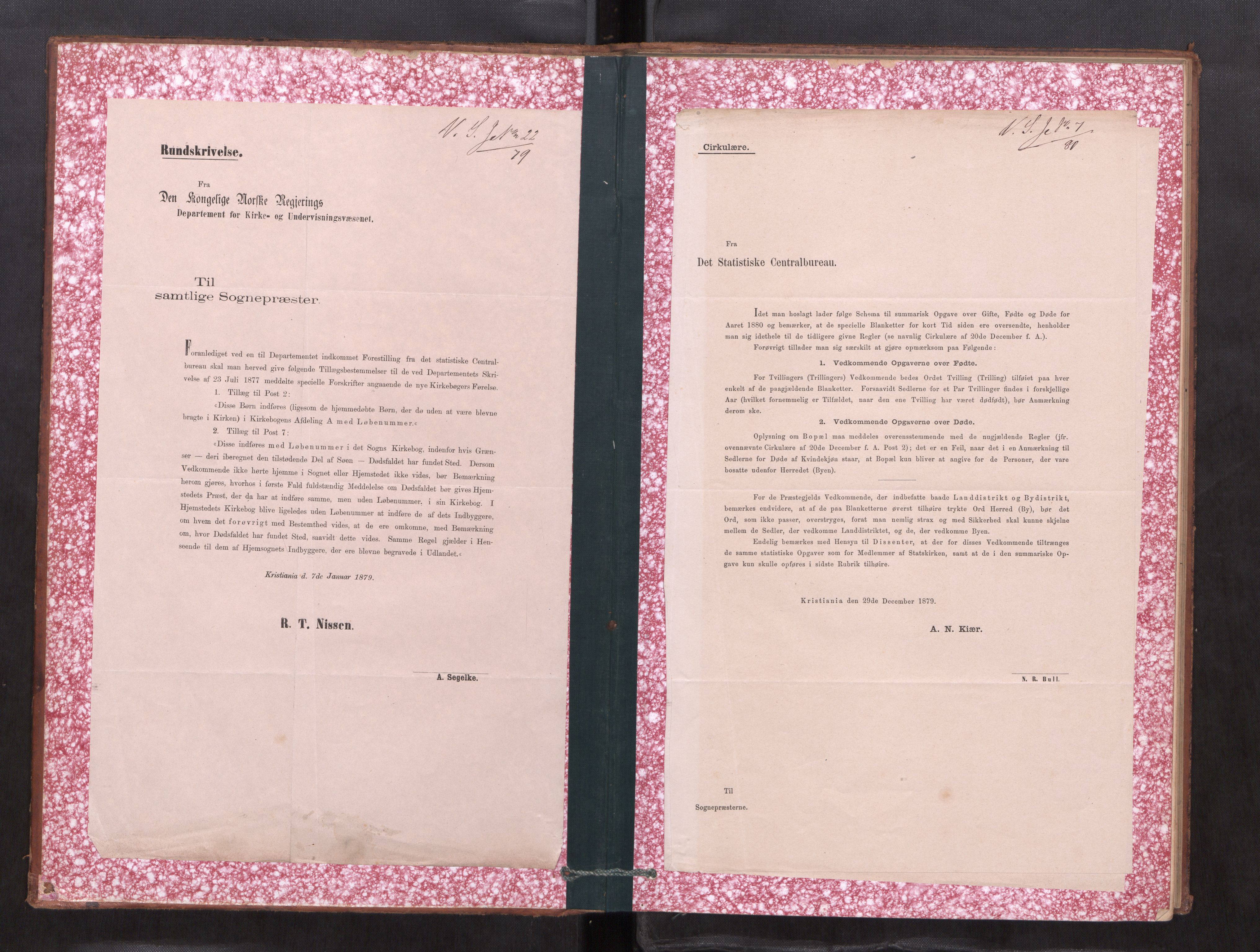 Ministerialprotokoller, klokkerbøker og fødselsregistre - Møre og Romsdal, AV/SAT-A-1454/511/L0143: Dagsregister nr. 511---, 1878-1887