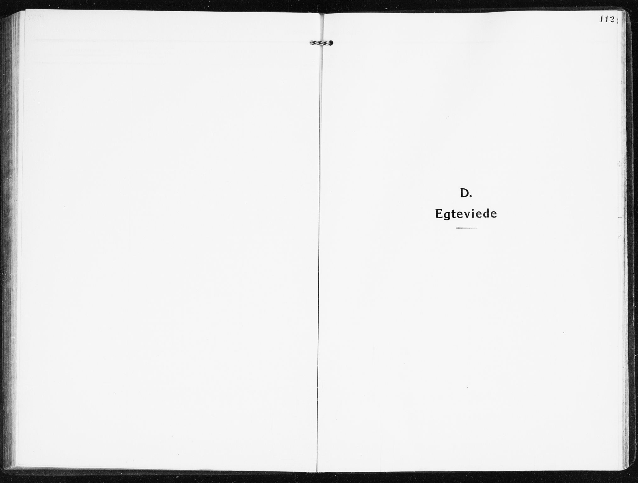 Evje sokneprestkontor, AV/SAK-1111-0008/F/Fb/Fbb/L0003: Klokkerbok nr. B 3, 1910-1933, s. 112