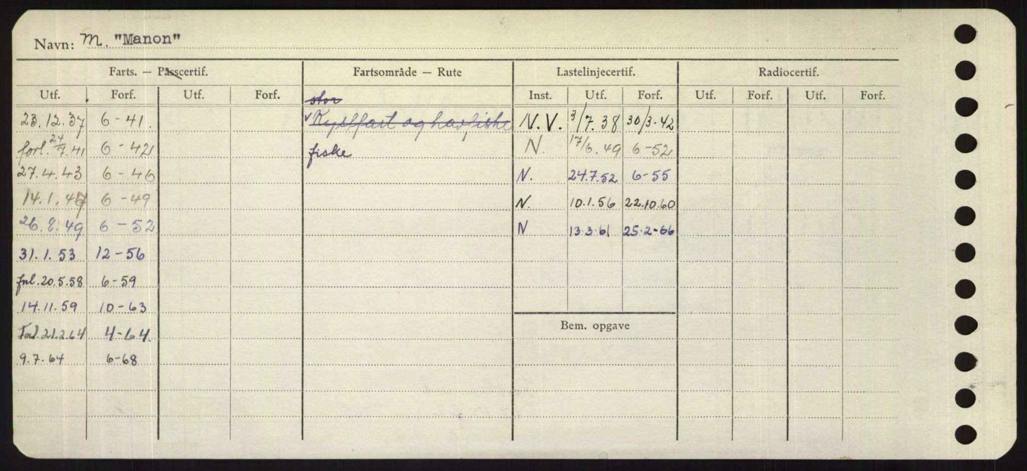 Sjøfartsdirektoratet med forløpere, Skipsmålingen, RA/S-1627/H/Hd/L0024: Fartøy, M-Mim, s. 178