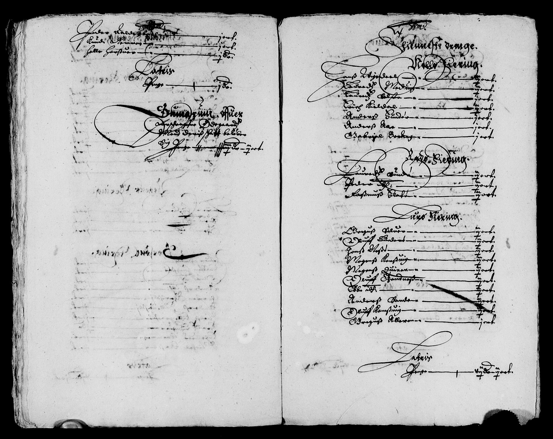 Rentekammeret inntil 1814, Reviderte regnskaper, Lensregnskaper, AV/RA-EA-5023/R/Rb/Rbz/L0032: Nordlandenes len, 1640-1644