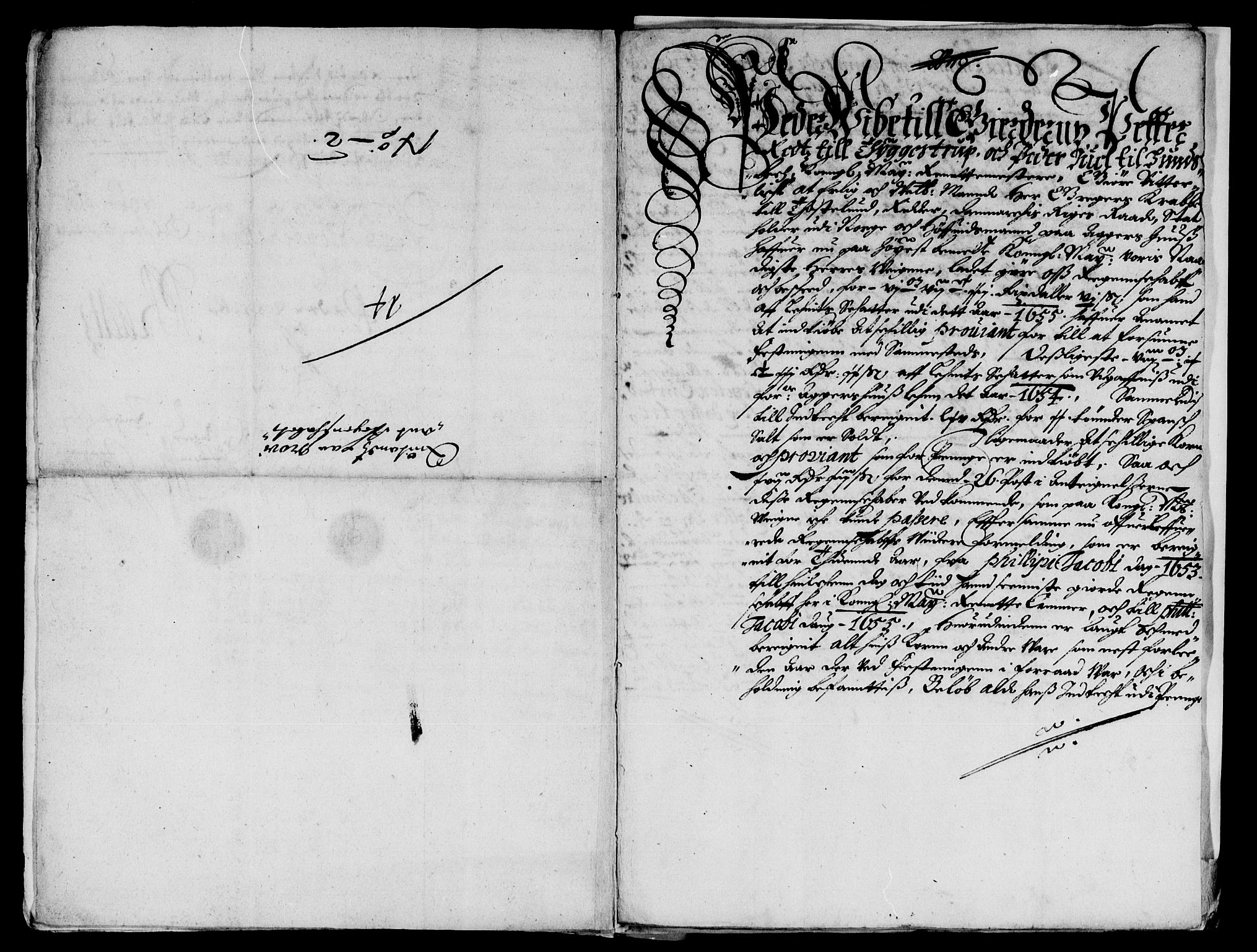 Rentekammeret inntil 1814, Reviderte regnskaper, Lensregnskaper, AV/RA-EA-5023/R/Rb/Rba/L0234: Akershus len, 1651-1656