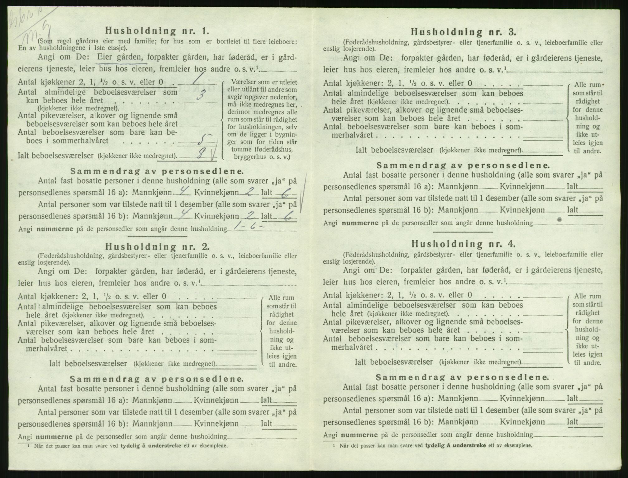 SAT, Folketelling 1920 for 1542 Eresfjord og Vistdal herred, 1920, s. 424