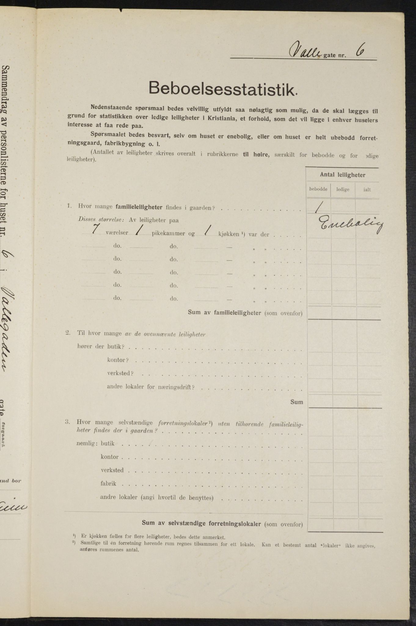 OBA, Kommunal folketelling 1.2.1914 for Kristiania, 1914, s. 122926