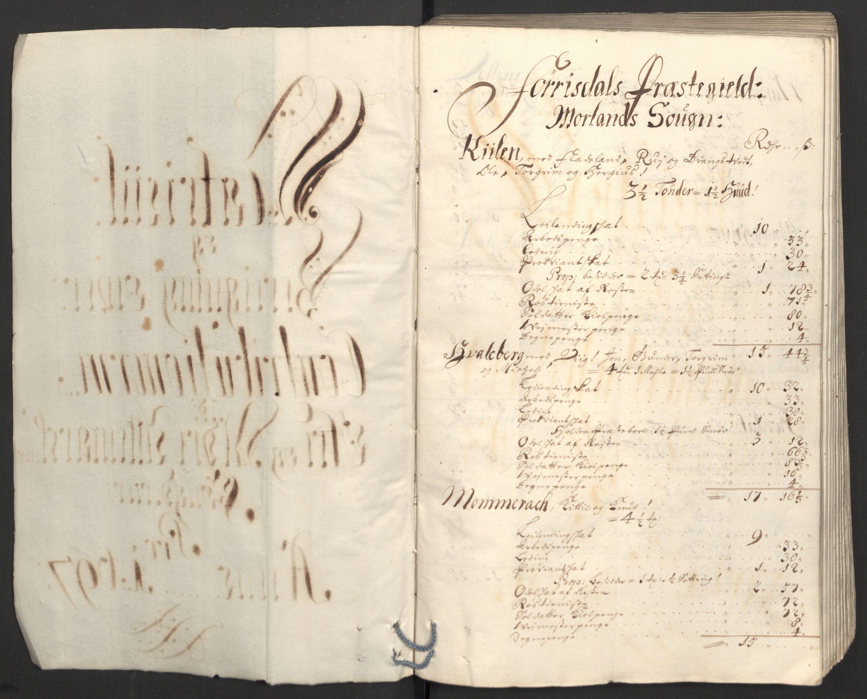 Rentekammeret inntil 1814, Reviderte regnskaper, Fogderegnskap, RA/EA-4092/R36/L2096: Fogderegnskap Øvre og Nedre Telemark og Bamble, 1697, s. 61