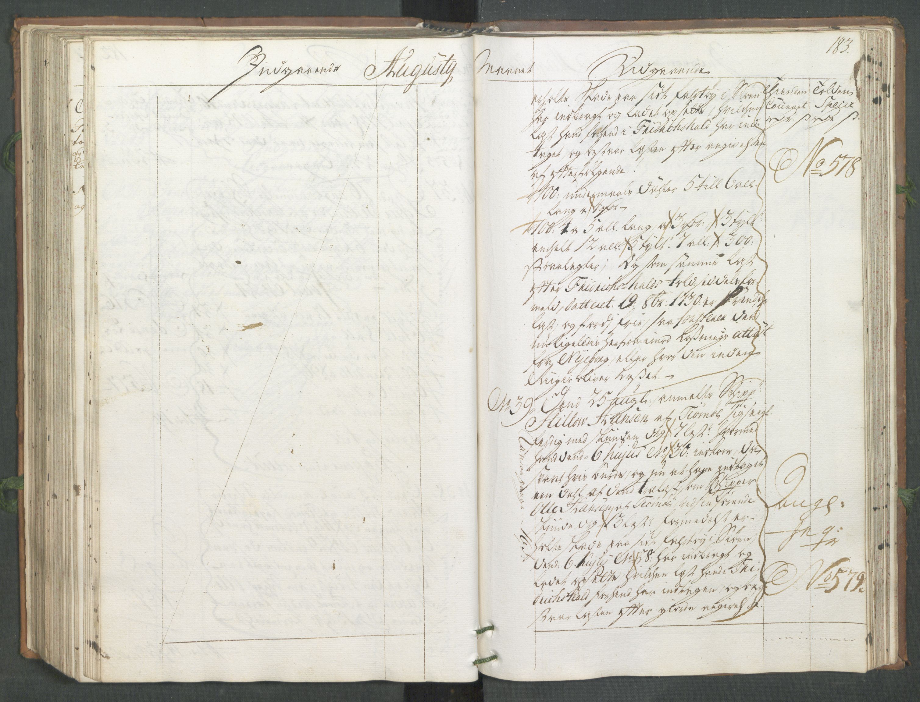 Generaltollkammeret, tollregnskaper, AV/RA-EA-5490/R11/L0014/0001: Tollregnskaper Larvik og Sandefjord / Hovedtollbok, 1731, s. 183b-184a