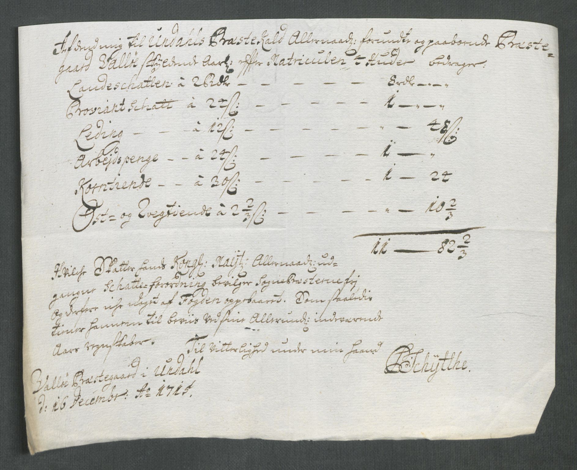 Rentekammeret inntil 1814, Reviderte regnskaper, Fogderegnskap, AV/RA-EA-4092/R43/L2559: Fogderegnskap Lista og Mandal, 1715, s. 187