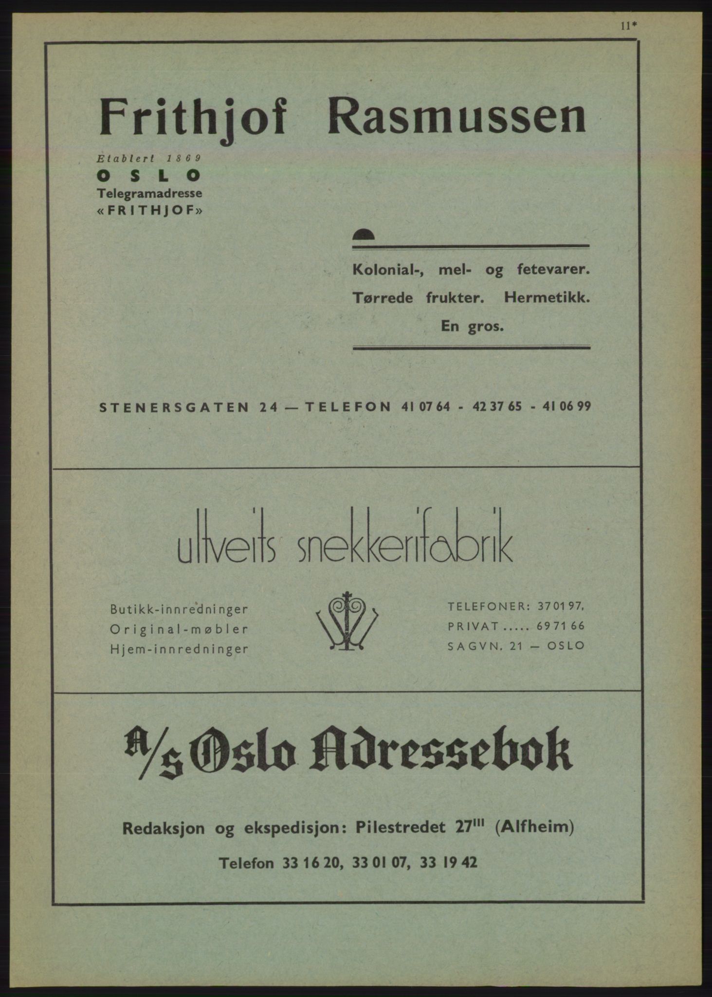 Kristiania/Oslo adressebok, PUBL/-, 1950