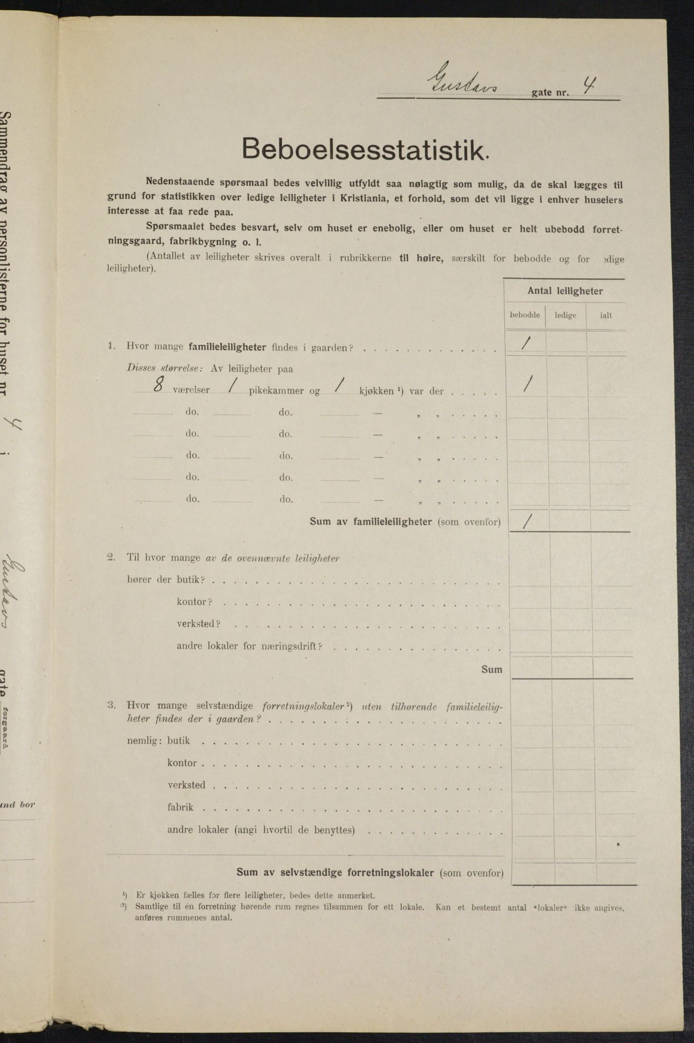 OBA, Kommunal folketelling 1.2.1914 for Kristiania, 1914, s. 32527