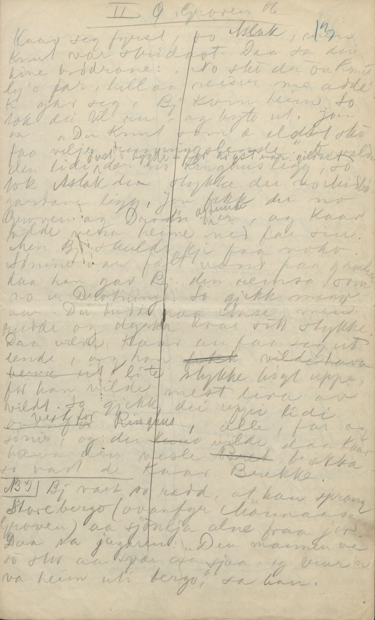 Rikard Berge, TEMU/TGM-A-1003/F/L0004/0051: 101-159 / 154 Grungedal, Vinje o.a. Sondre dreparen. Ætteliste, 1903-1906, s. 13