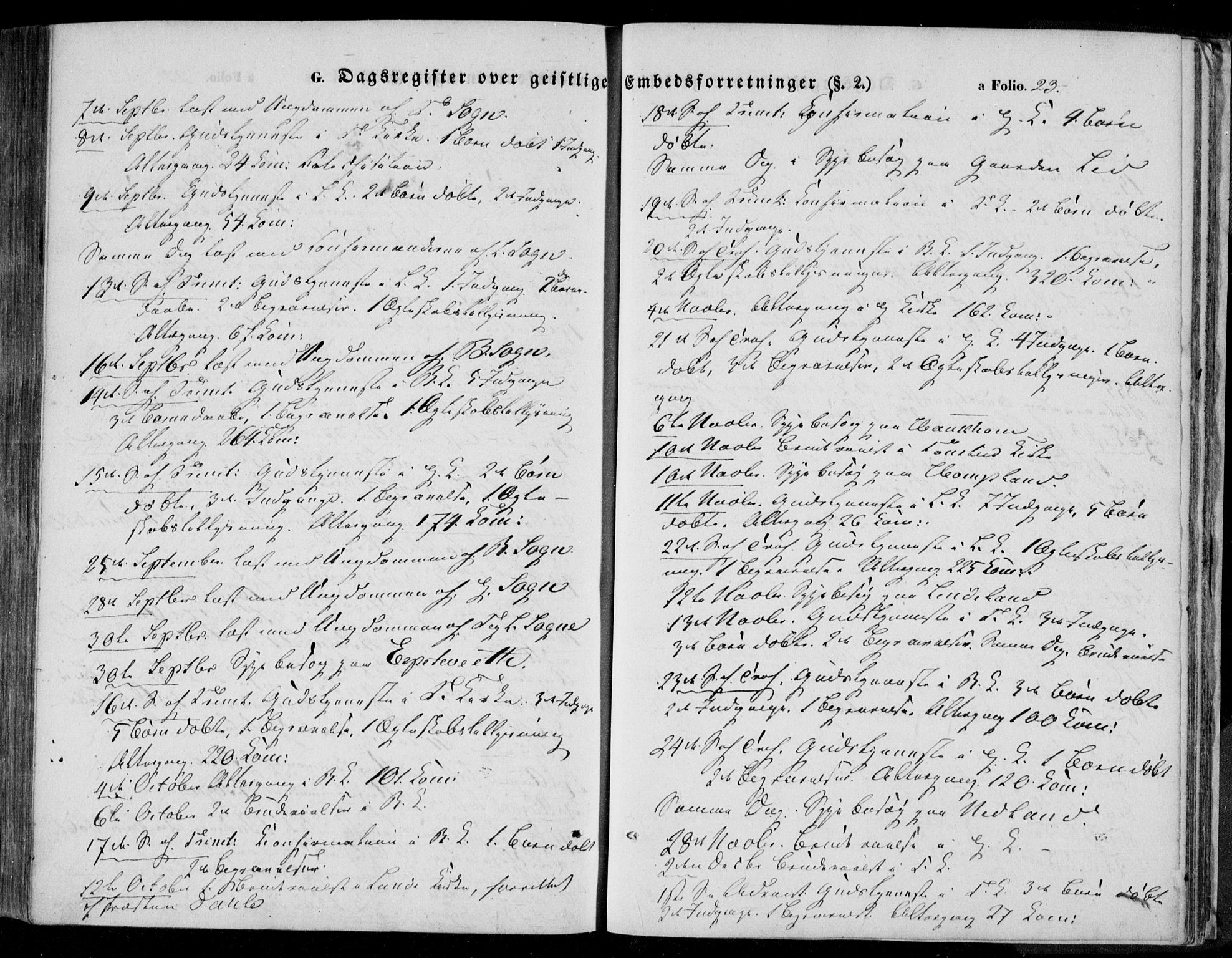 Bakke sokneprestkontor, AV/SAK-1111-0002/F/Fa/Faa/L0005: Ministerialbok nr. A 5, 1847-1855, s. 23