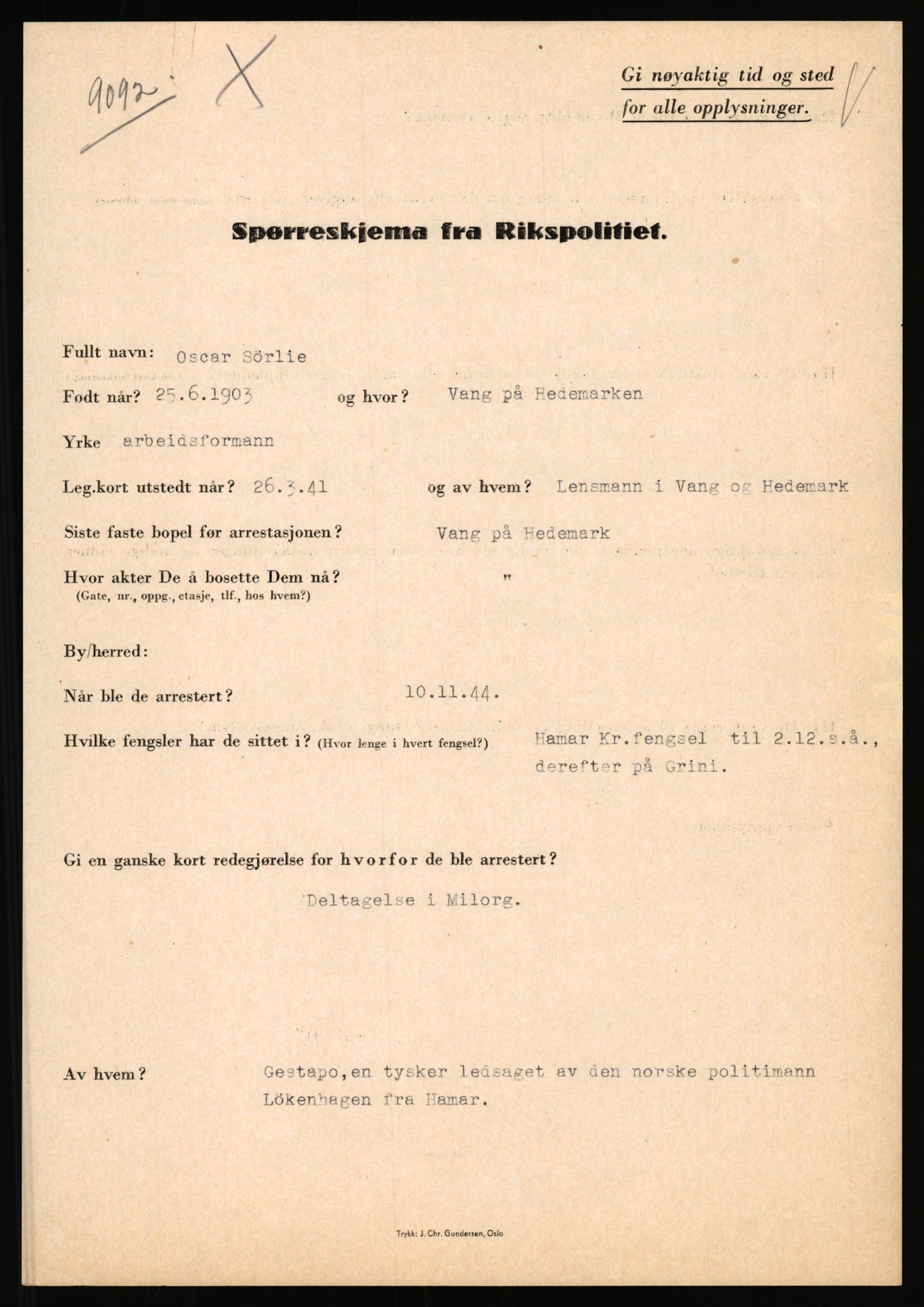 Rikspolitisjefen, AV/RA-S-1560/L/L0016: Sti, Lauritz - Tettum, Karl August, 1940-1945, s. 871