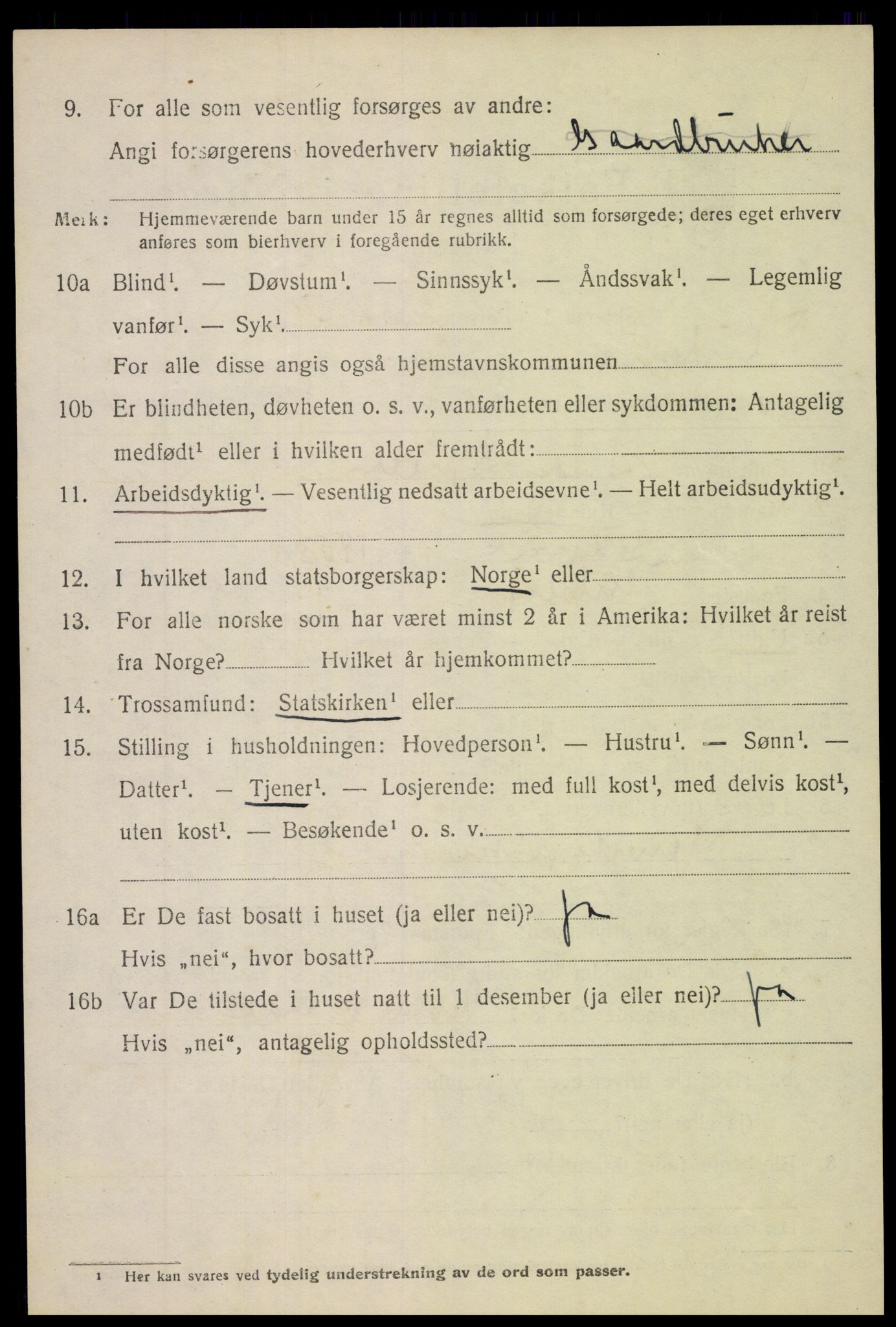 SAH, Folketelling 1920 for 0537 Fluberg herred, 1920, s. 5025