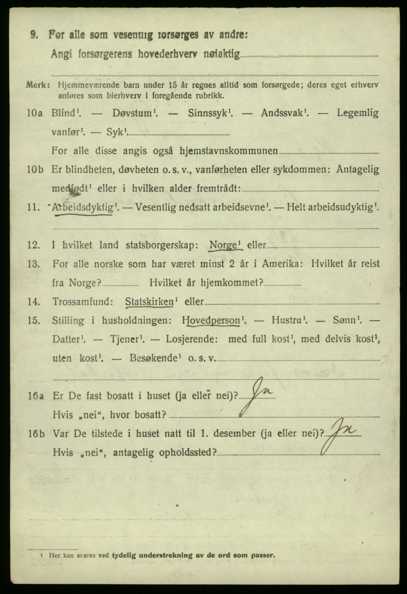 SAB, Folketelling 1920 for 1259 Hjelme herred, 1920, s. 1325
