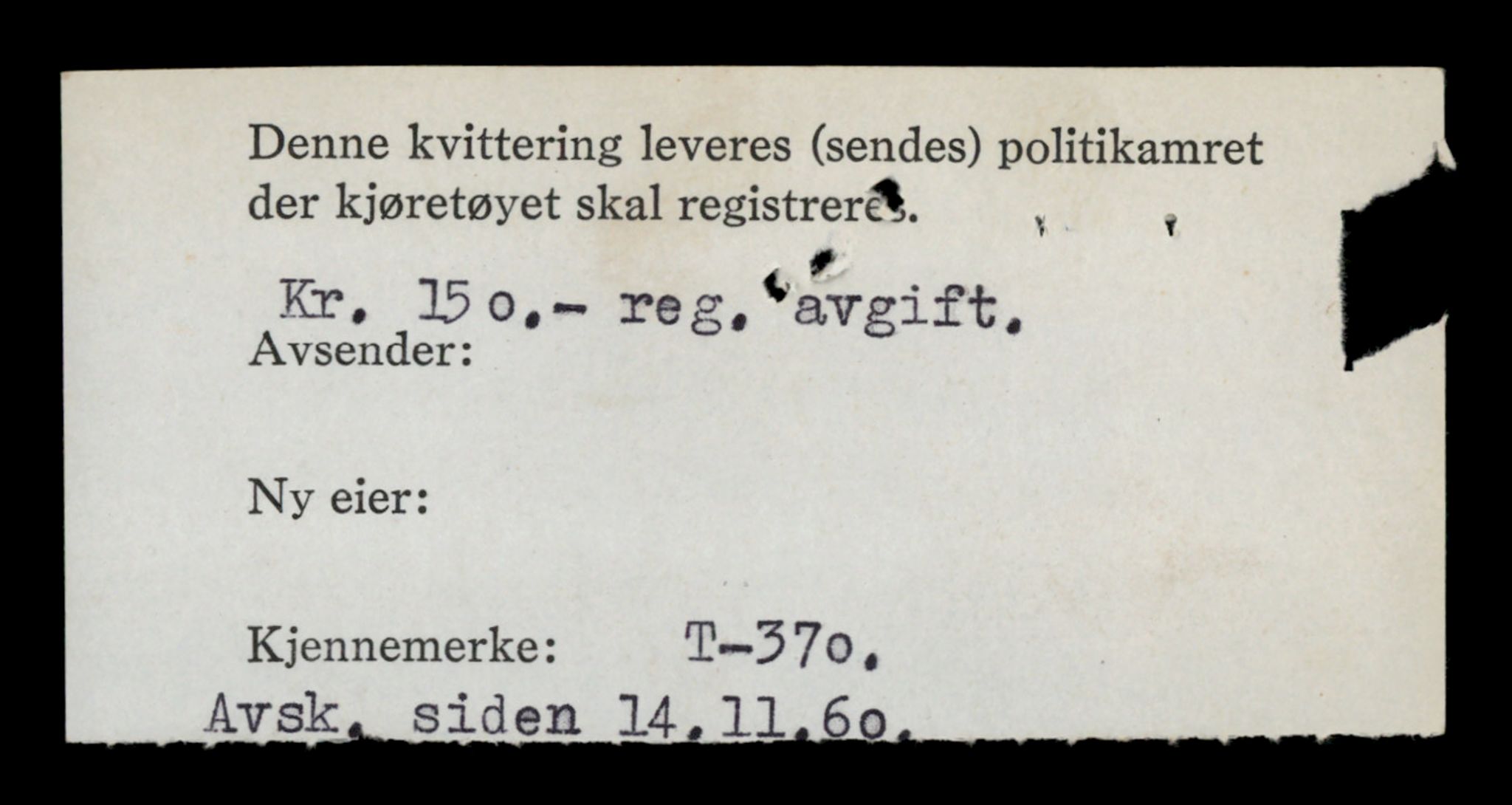 Møre og Romsdal vegkontor - Ålesund trafikkstasjon, SAT/A-4099/F/Fe/L0004: Registreringskort for kjøretøy T 341 - T 442, 1927-1998, s. 868