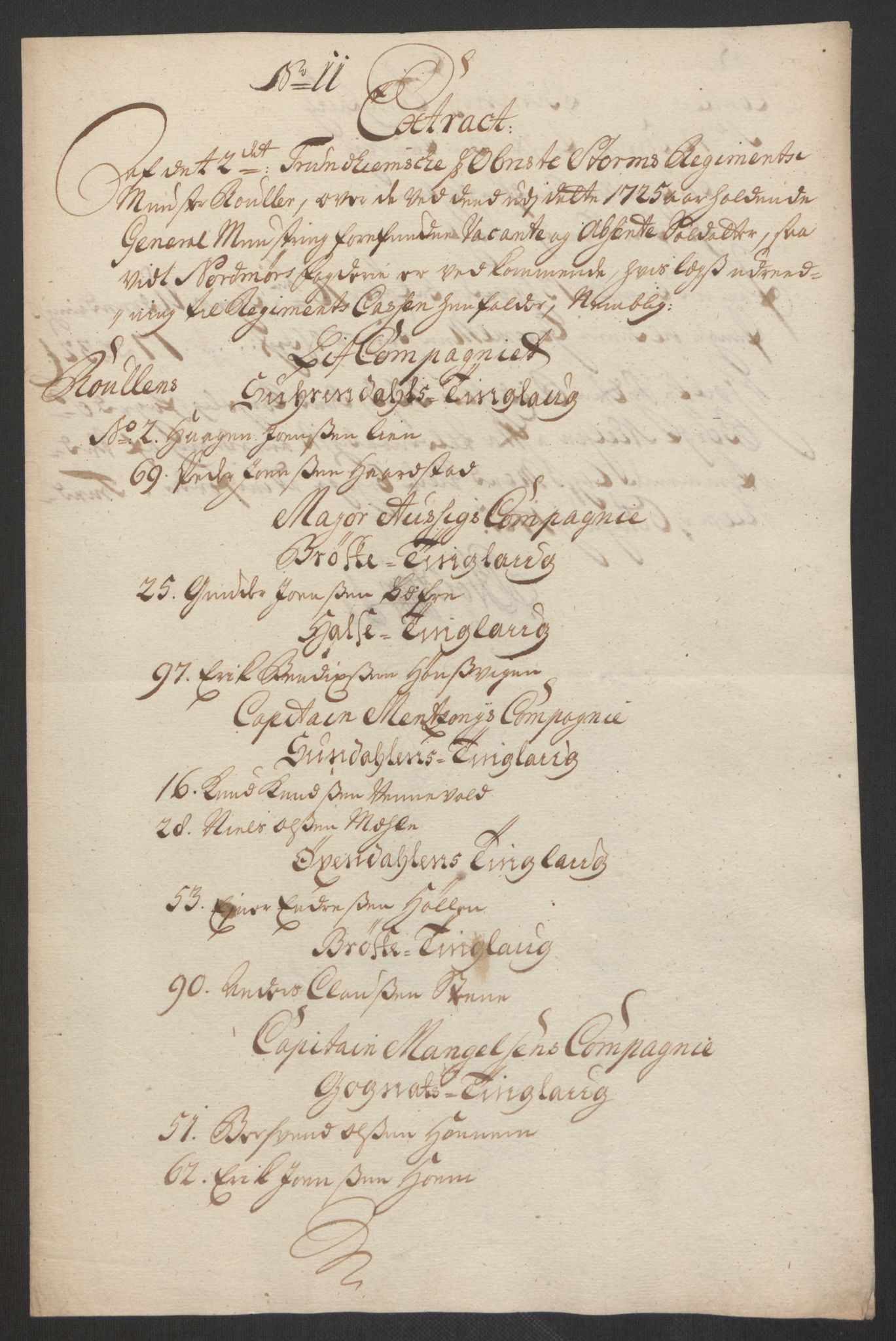 Rentekammeret inntil 1814, Reviderte regnskaper, Fogderegnskap, AV/RA-EA-4092/R56/L3758: Fogderegnskap Nordmøre, 1725, s. 134