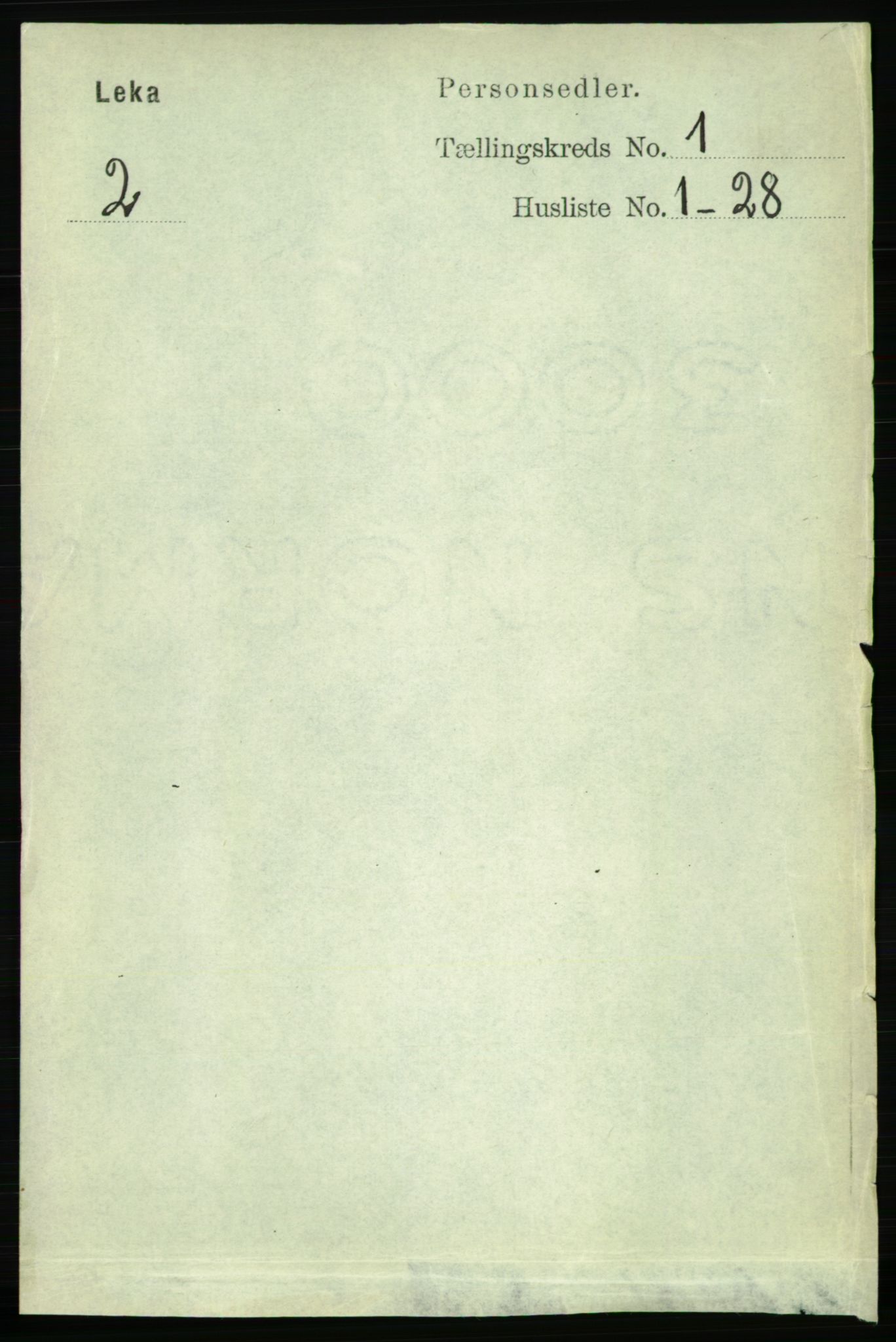 RA, Folketelling 1891 for 1755 Leka herred, 1891, s. 145