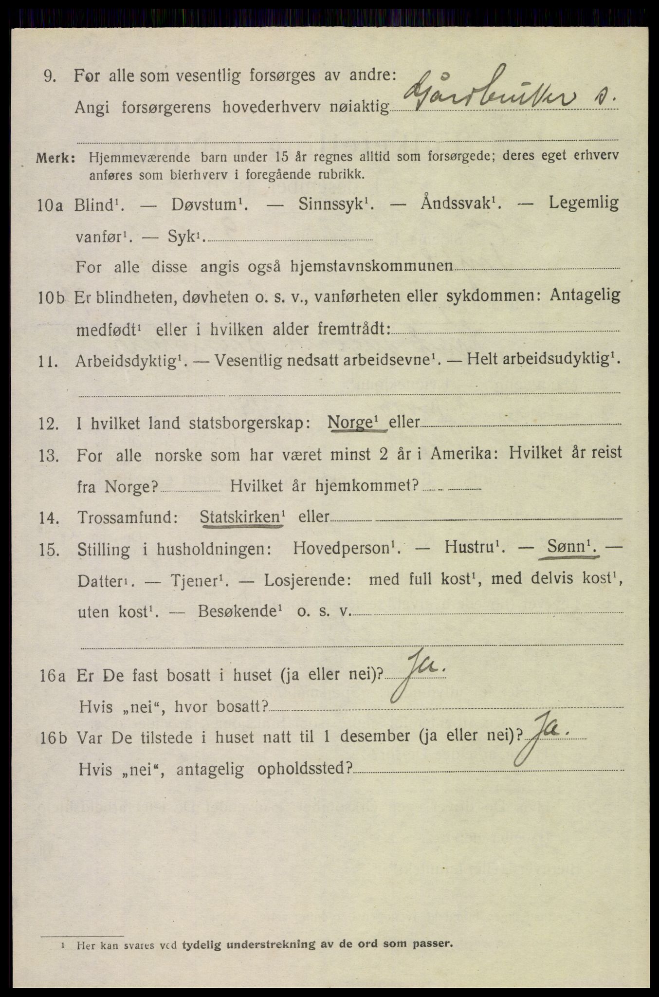 SAH, Folketelling 1920 for 0428 Trysil herred, 1920, s. 9438