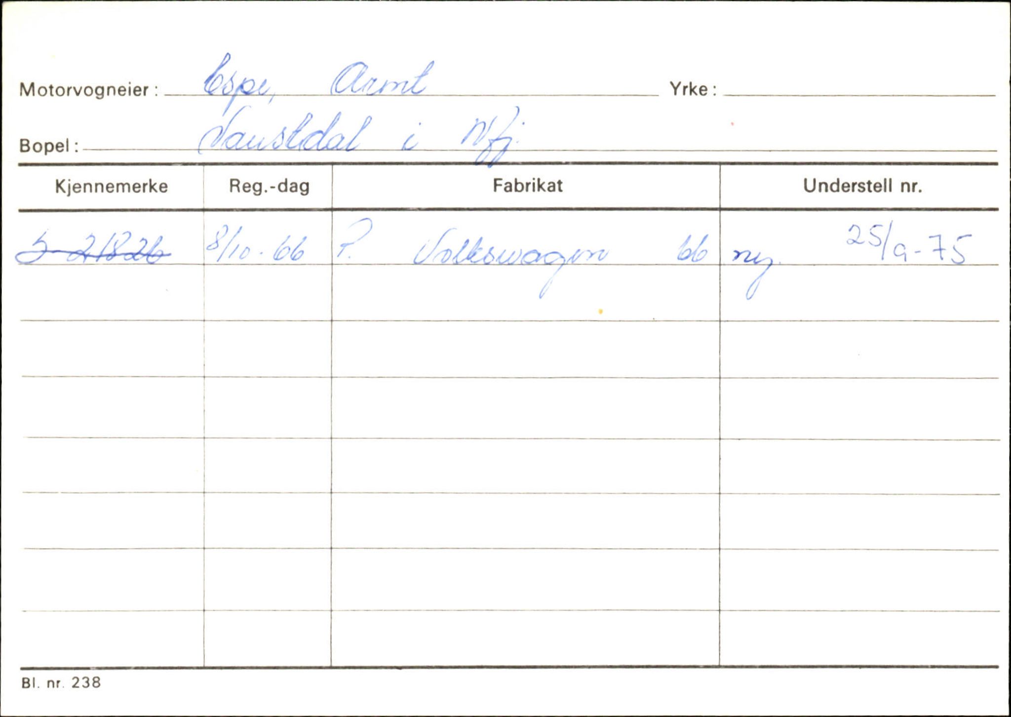 Statens vegvesen, Sogn og Fjordane vegkontor, SAB/A-5301/4/F/L0129: Eigarregistrer Eid A-S, 1945-1975, s. 470