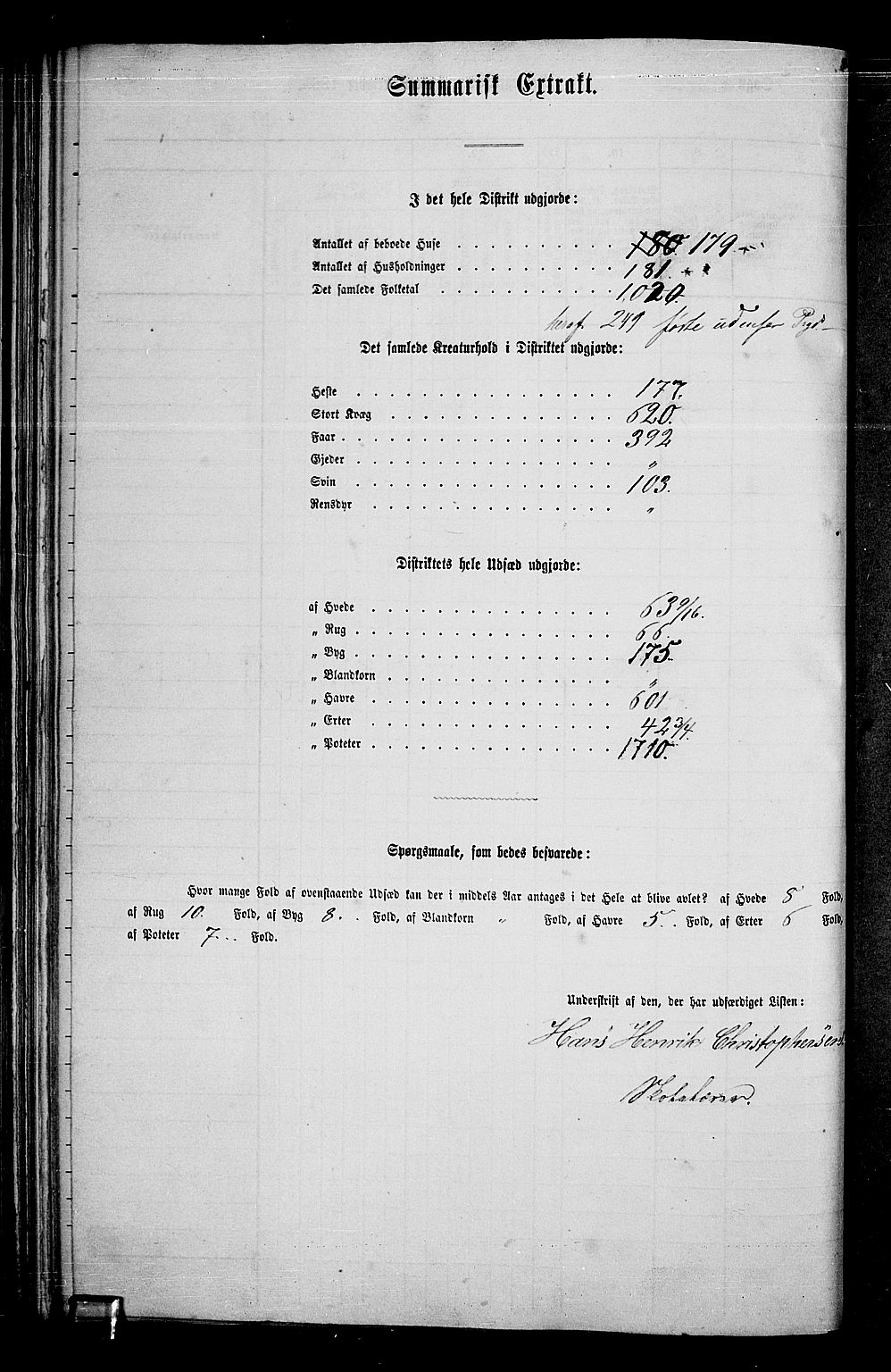 RA, Folketelling 1865 for 0135P Råde prestegjeld, 1865, s. 69