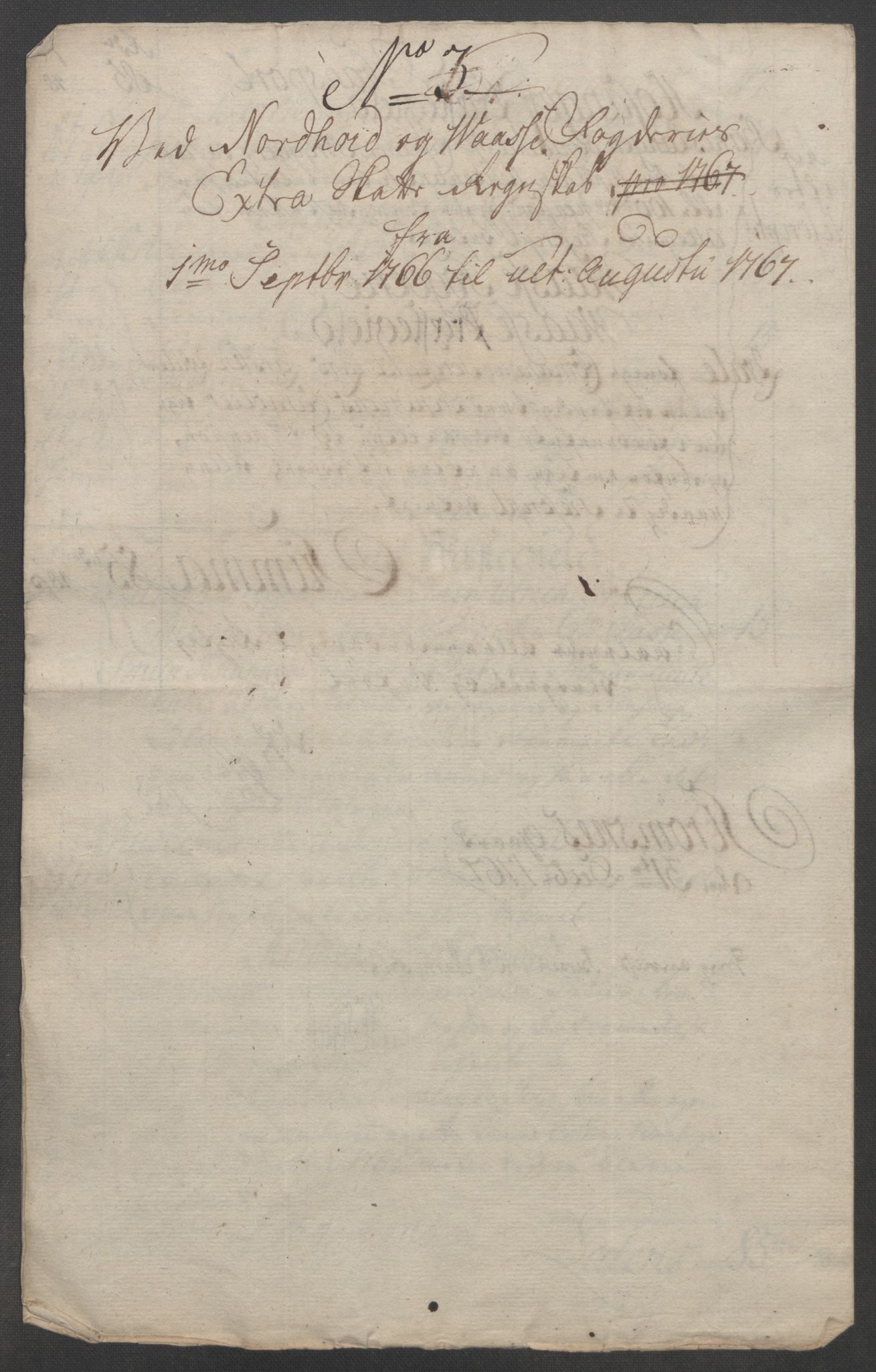 Rentekammeret inntil 1814, Reviderte regnskaper, Fogderegnskap, RA/EA-4092/R51/L3303: Ekstraskatten Nordhordland og Voss, 1762-1772, s. 158