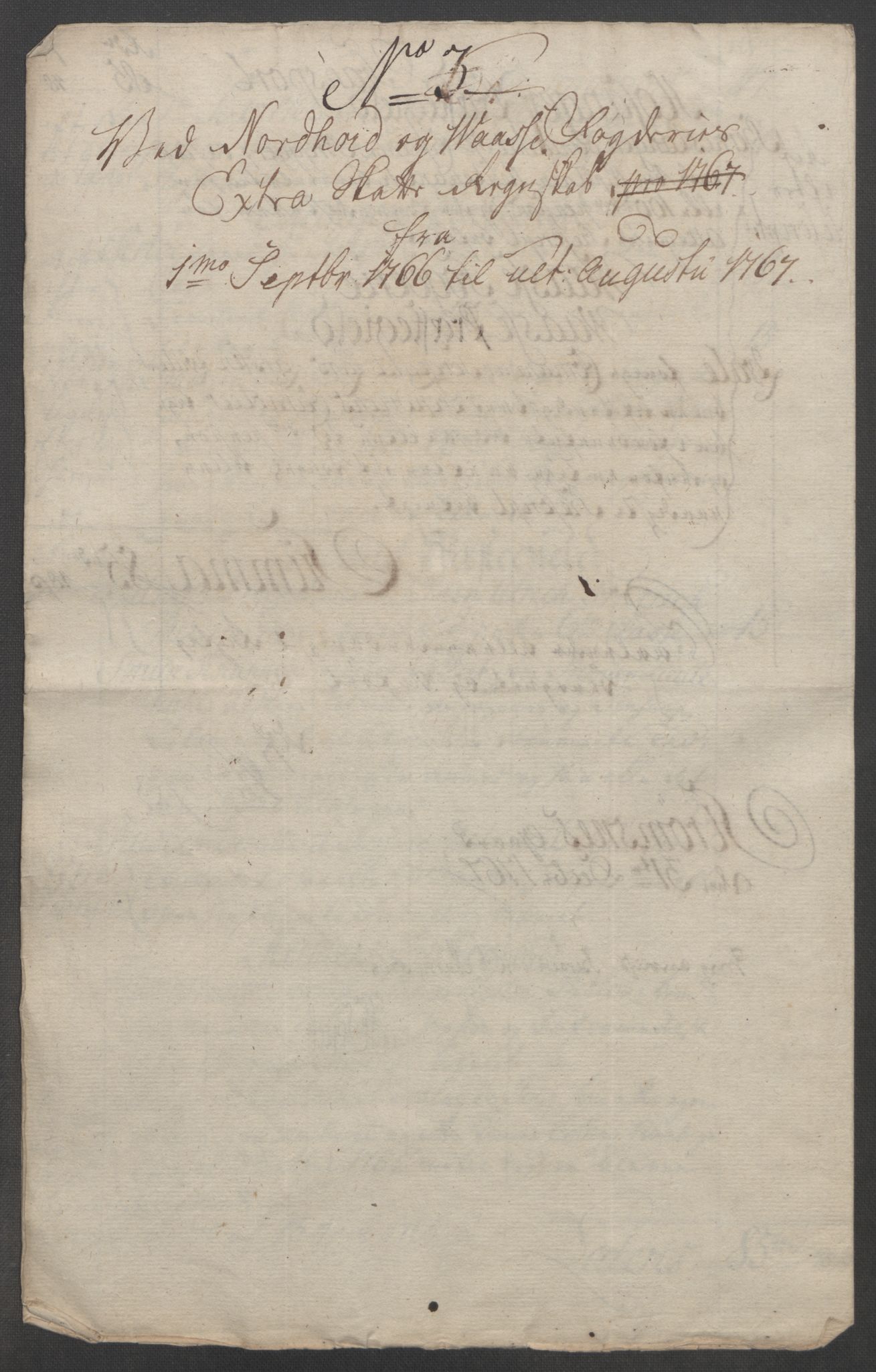 Rentekammeret inntil 1814, Reviderte regnskaper, Fogderegnskap, AV/RA-EA-4092/R51/L3303: Ekstraskatten Nordhordland og Voss, 1762-1772, s. 158