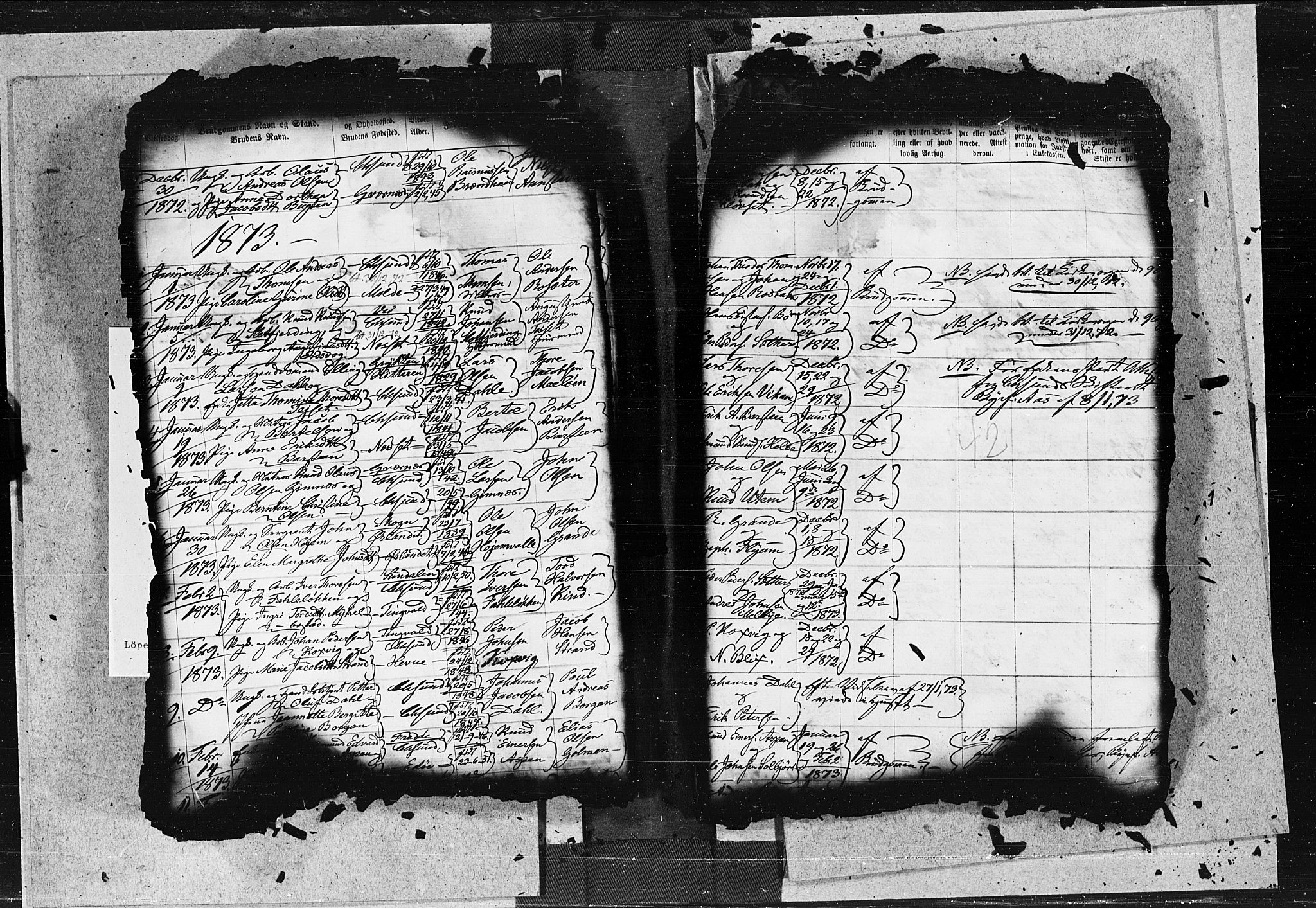 Ministerialprotokoller, klokkerbøker og fødselsregistre - Møre og Romsdal, AV/SAT-A-1454/572/L0847: Ministerialbok nr. 572A10, 1865-1876, s. 42