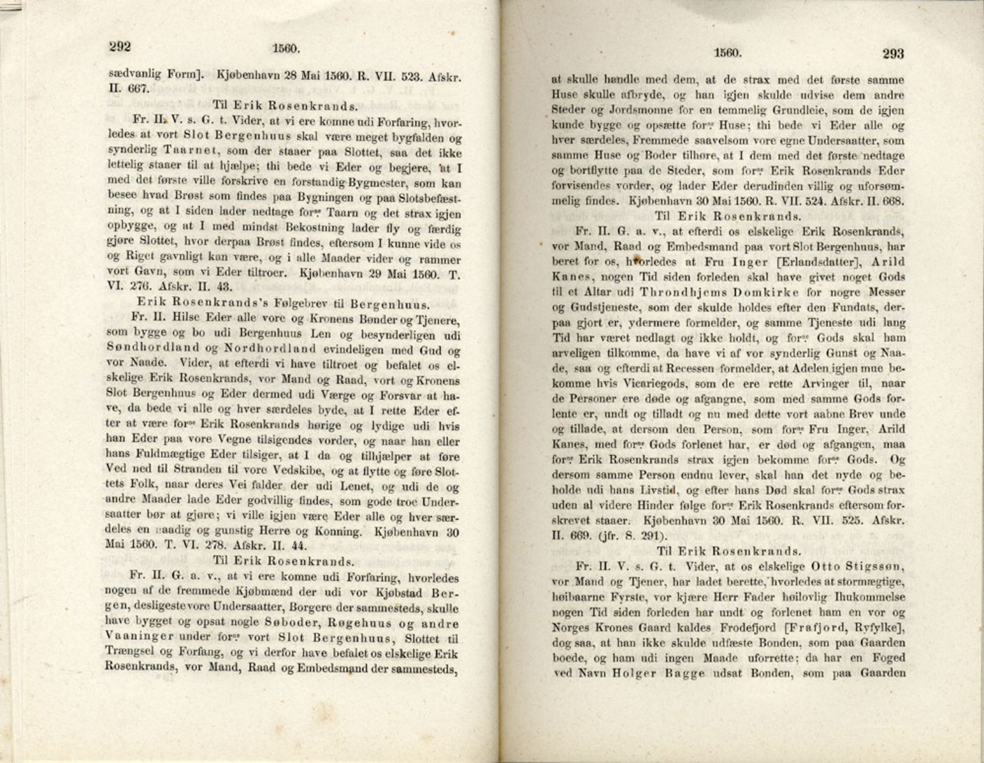 Publikasjoner utgitt av Det Norske Historiske Kildeskriftfond, PUBL/-/-/-: Norske Rigs-Registranter, bind 1, 1523-1571, s. 292-293