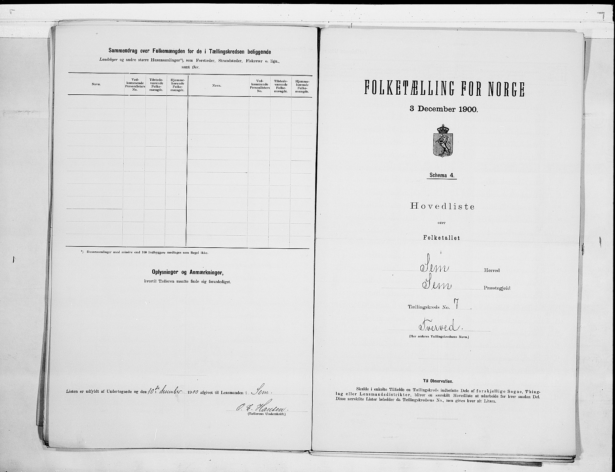 RA, Folketelling 1900 for 0721 Sem herred, 1900, s. 18