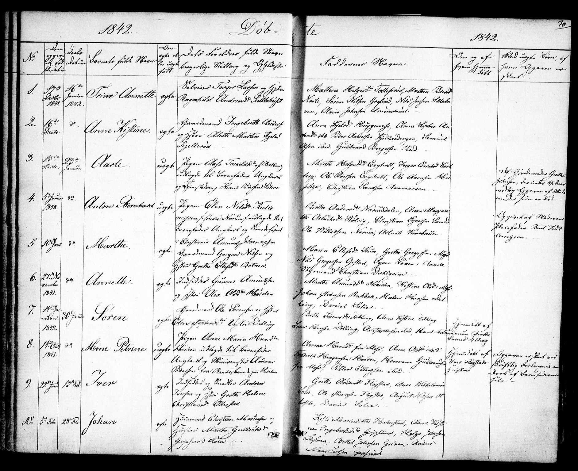 Rygge prestekontor Kirkebøker, AV/SAO-A-10084b/F/Fa/L0004: Ministerialbok nr. 4, 1836-1851, s. 30