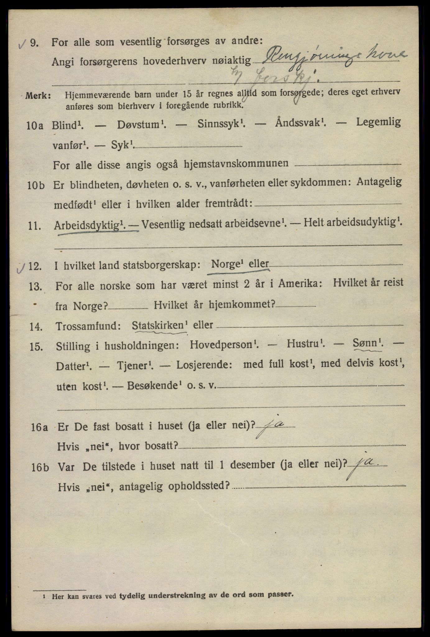 SAO, Folketelling 1920 for 0301 Kristiania kjøpstad, 1920, s. 477642